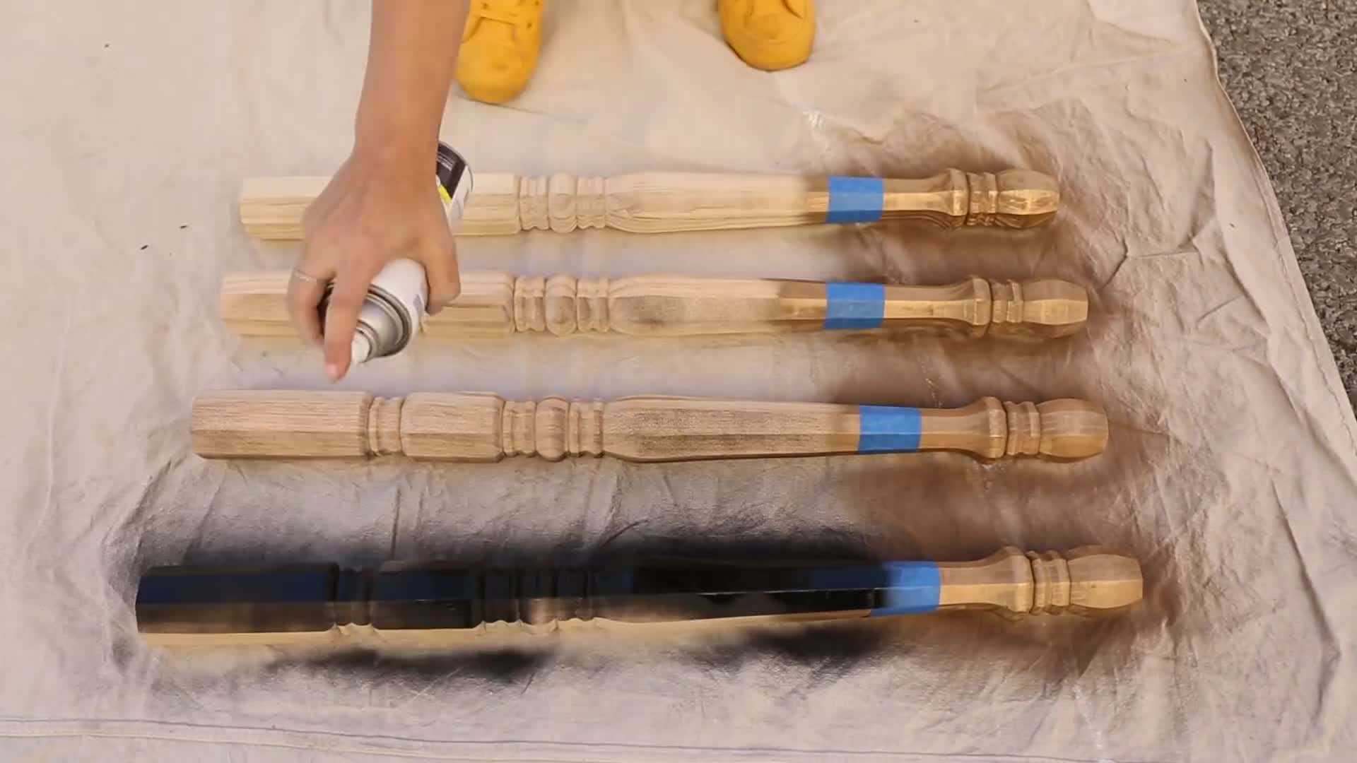 Vintage suitcase and materials