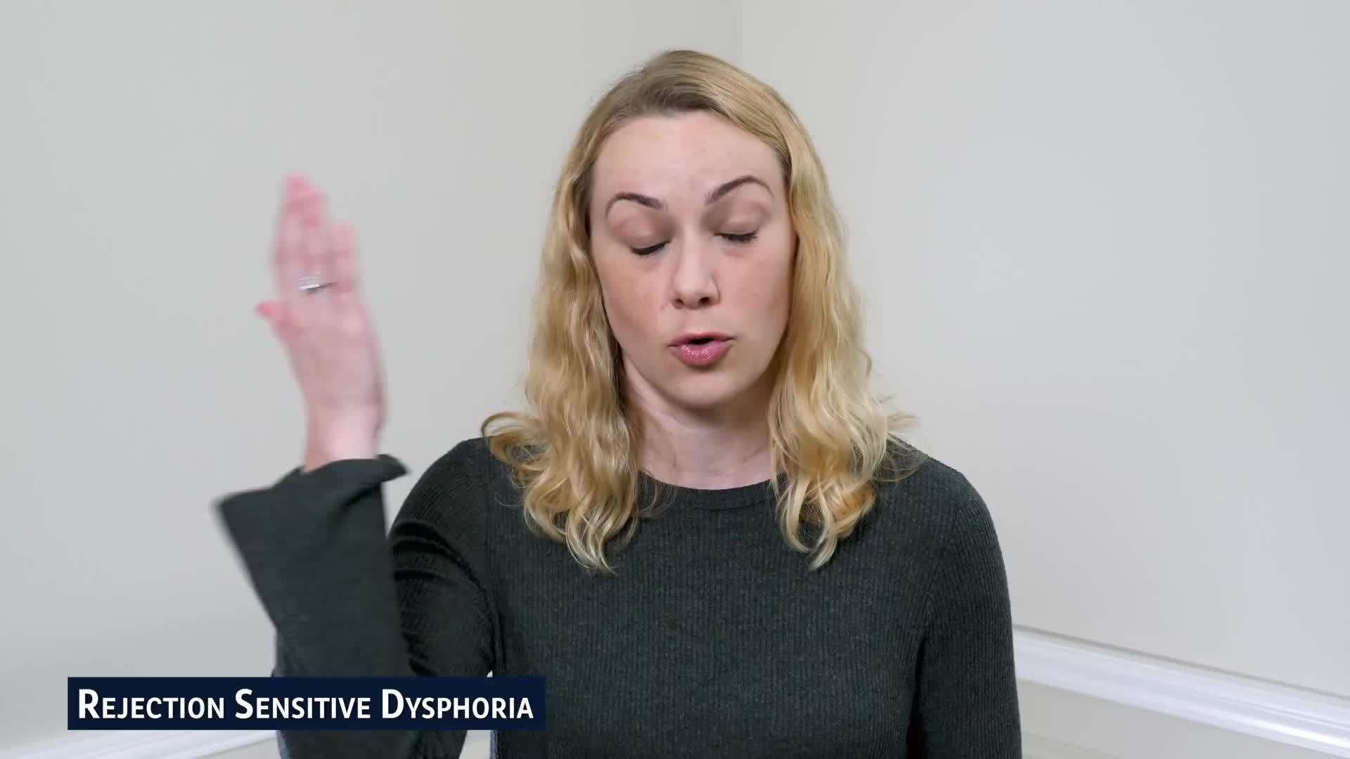 Visual representation of a person feeling rejected