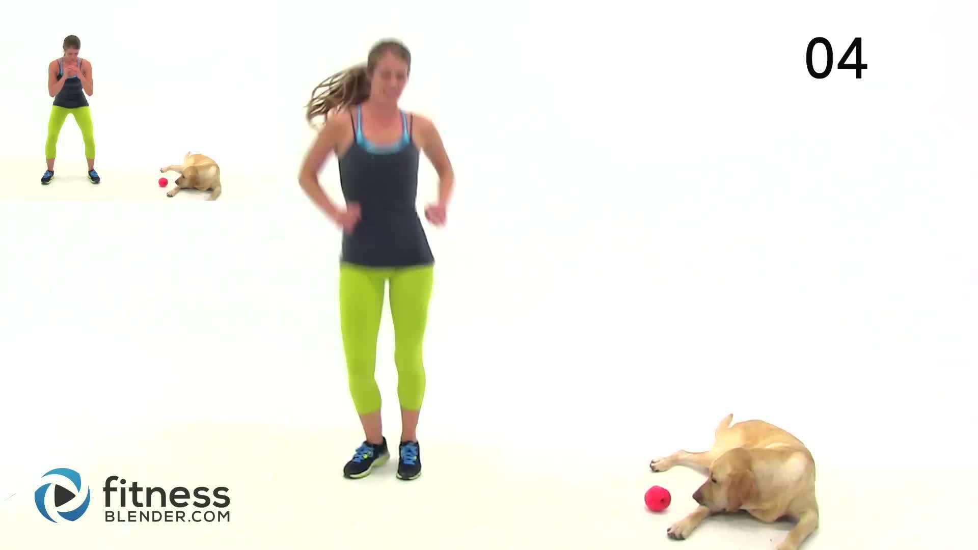 Illustration of a person doing squats