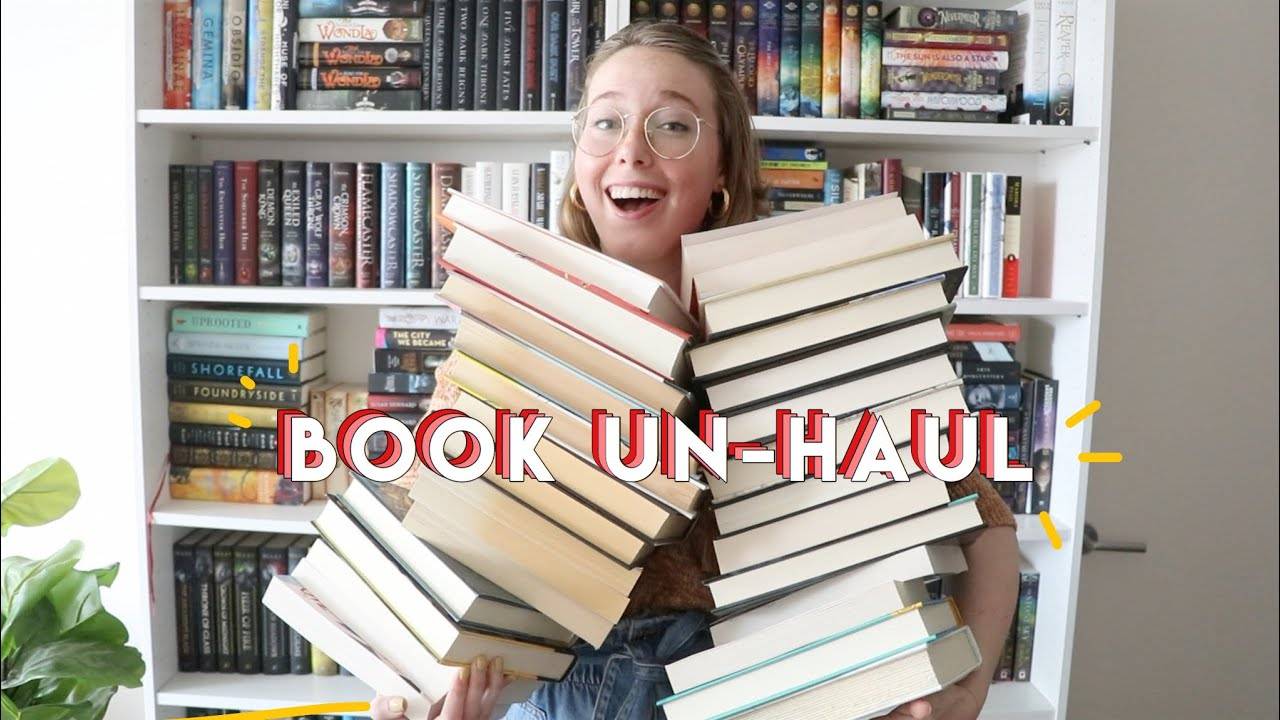 GIANT BOOK UN-HAUL! (watch me try to get my life together)