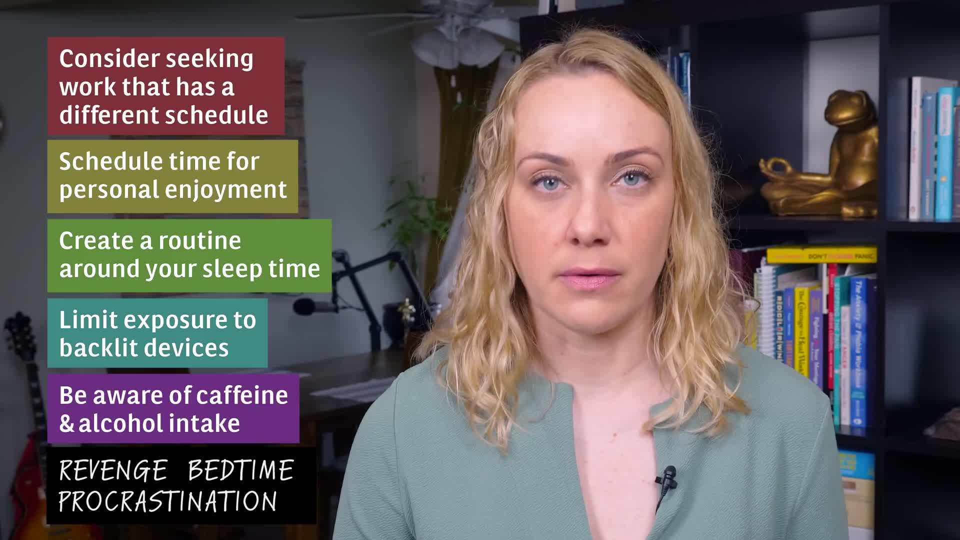 Chart: Impact of Revenge Bedtime Procrastination on Well-being