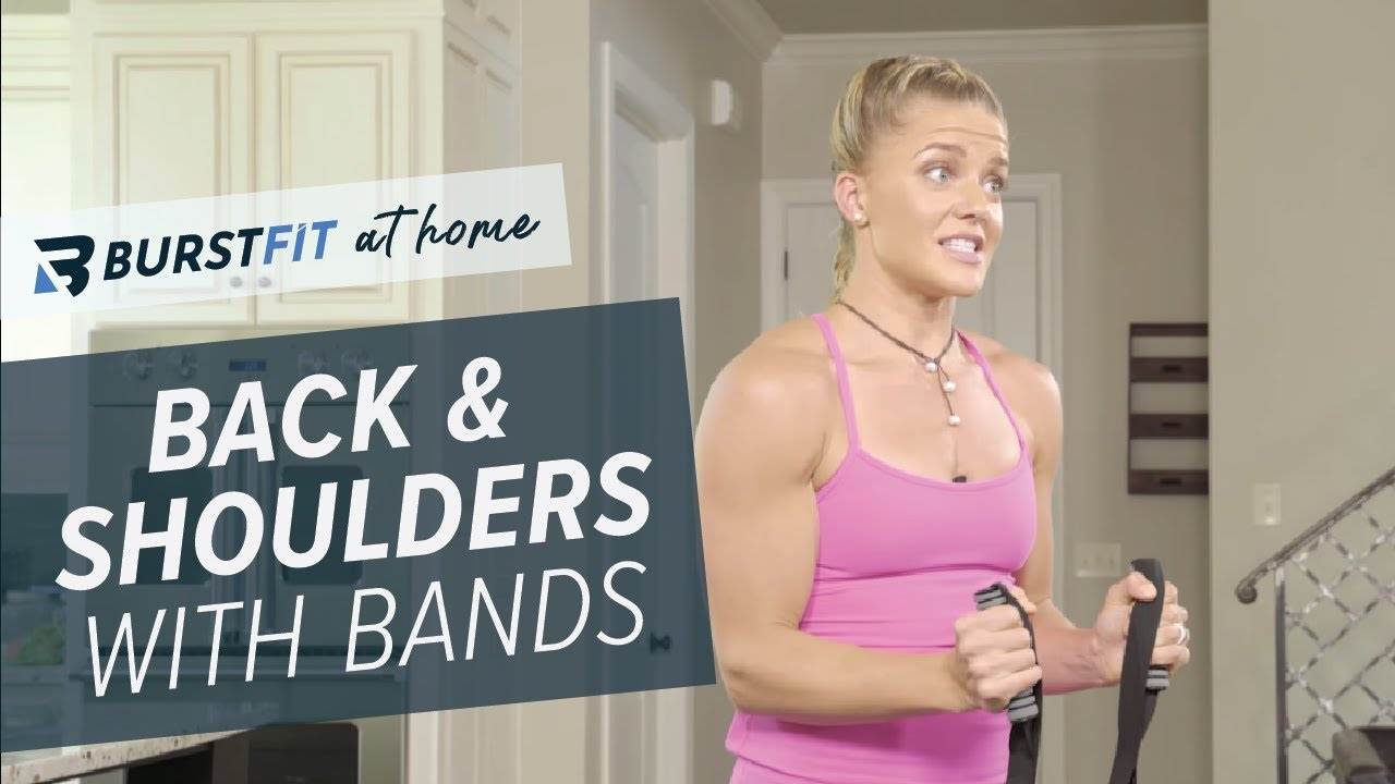 Get Strong Shoulders and a Toned Back: The Ultimate Upper Body Workout with Resistance Bands