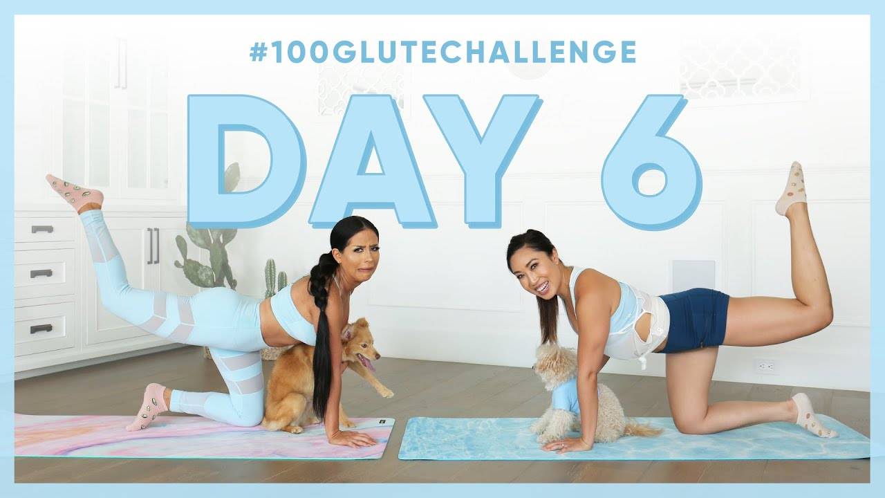 Get a Pointed Butt Lift with the 100 Glute Challenge feat. Amber Scholl