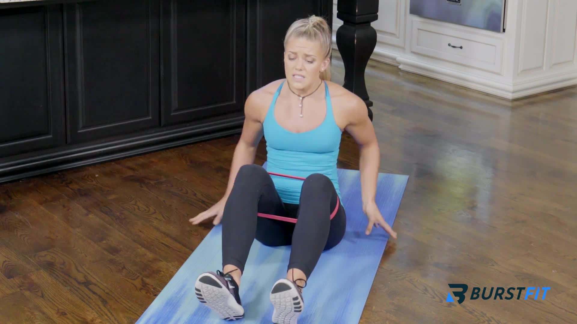 Resistance bands allow for a greater range of motion in your booty exercises