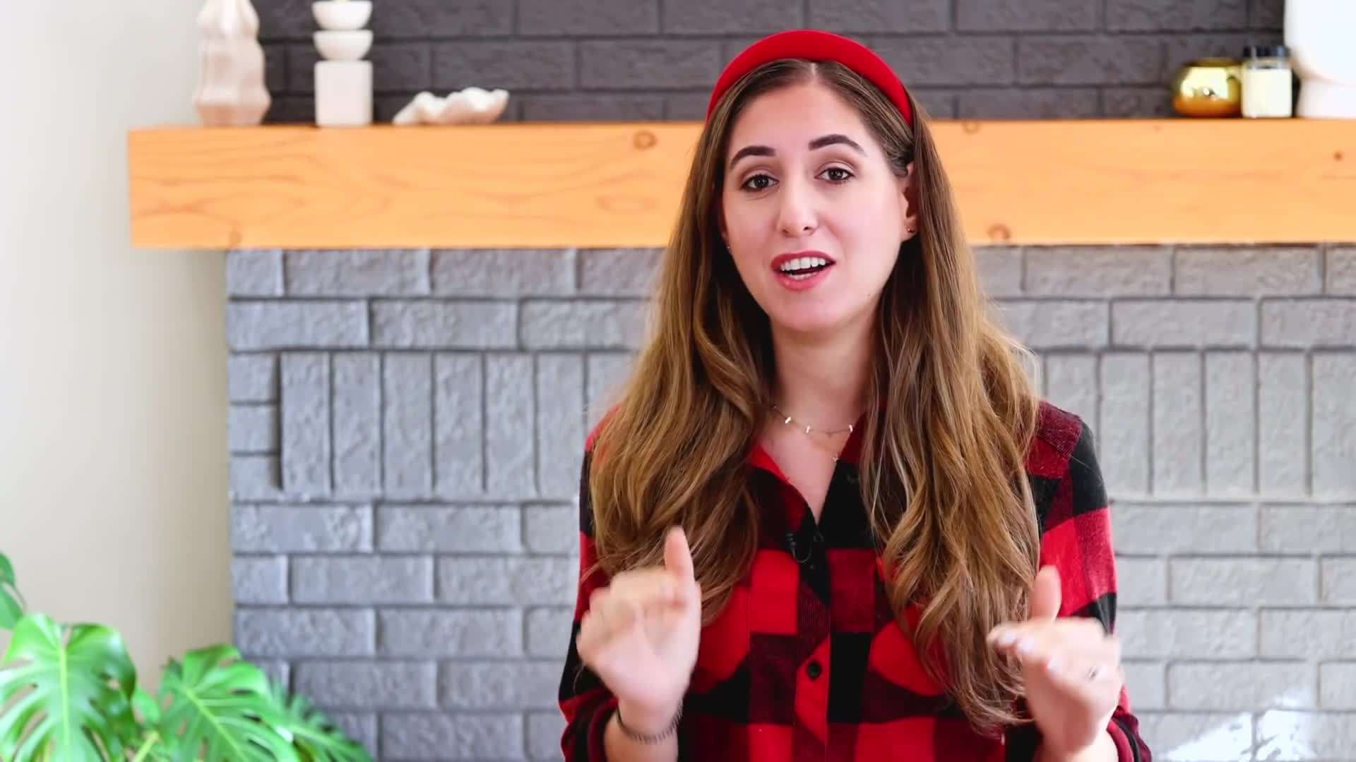 Vacuuming the carpet