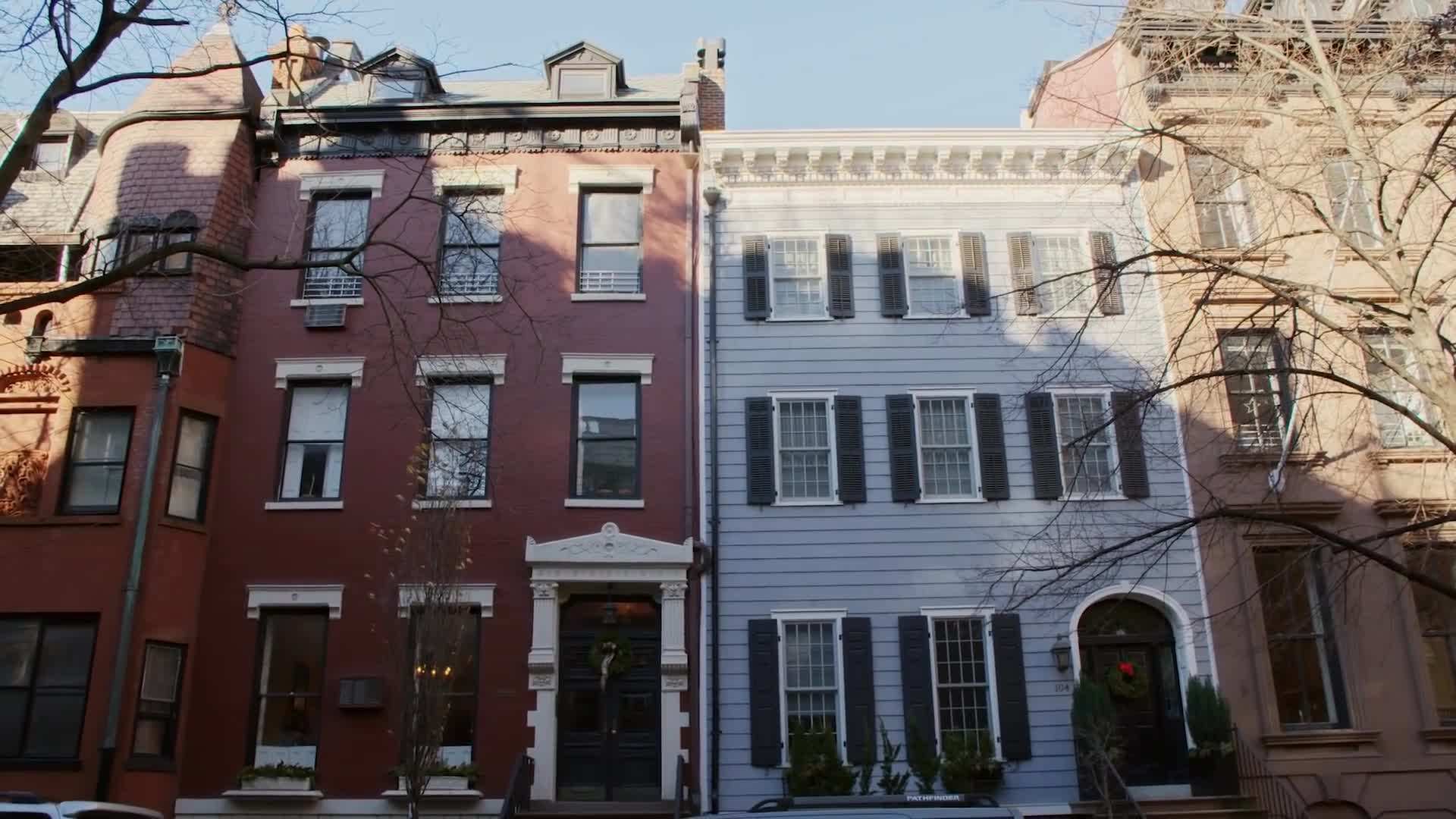 Intricate Ironwork on a Brownstone Fence
