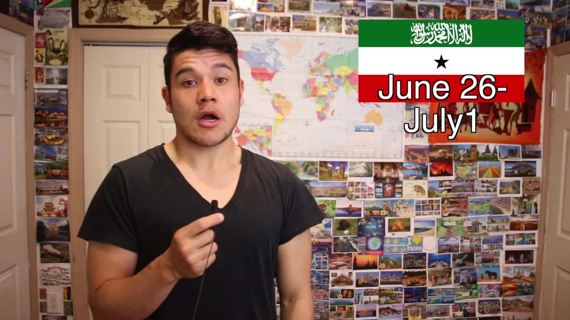 Map of Somaliland showing its geographical location