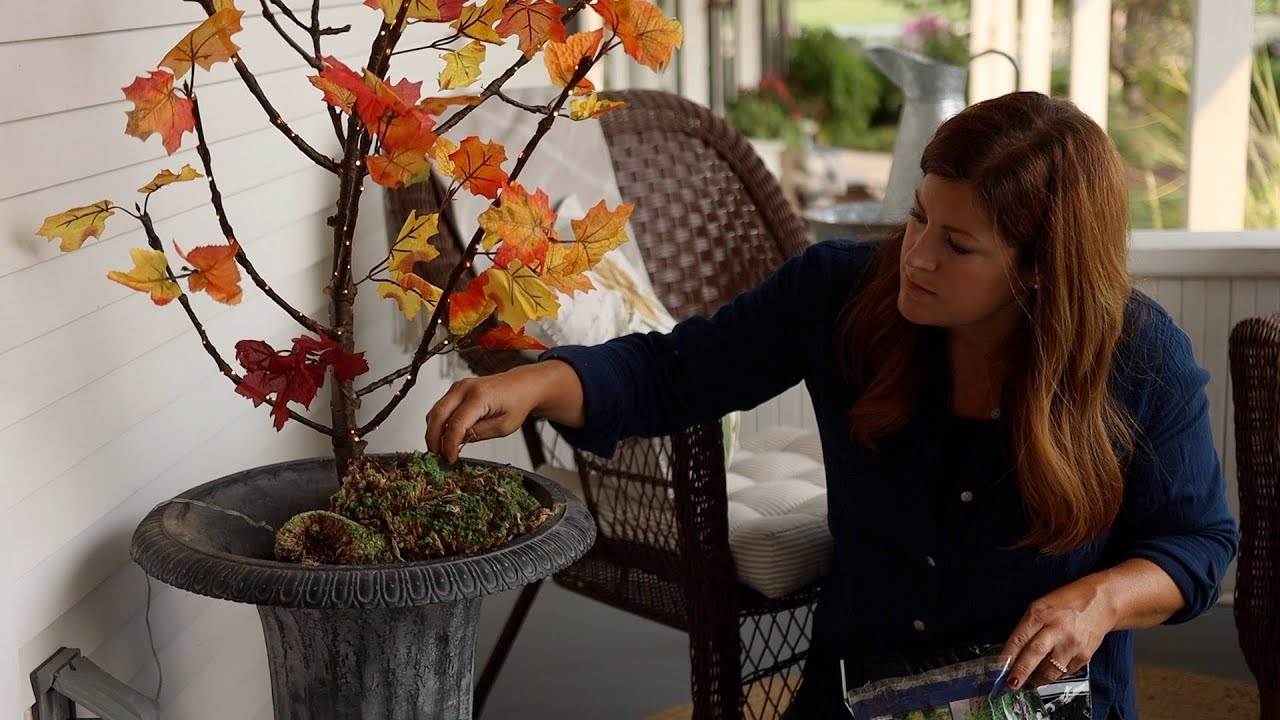 Fall Lit Branch DIY: A Beautiful Addition to Your Home Decor