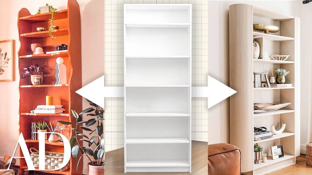 Transforming an IKEA Billy Bookcase: Designers Showcase Unique Styles