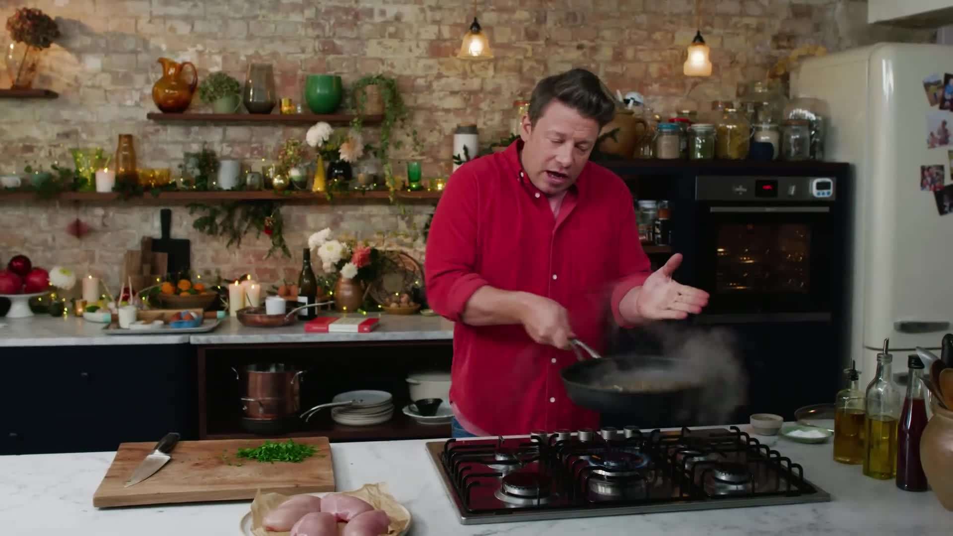 Golden-brown roasted chicken