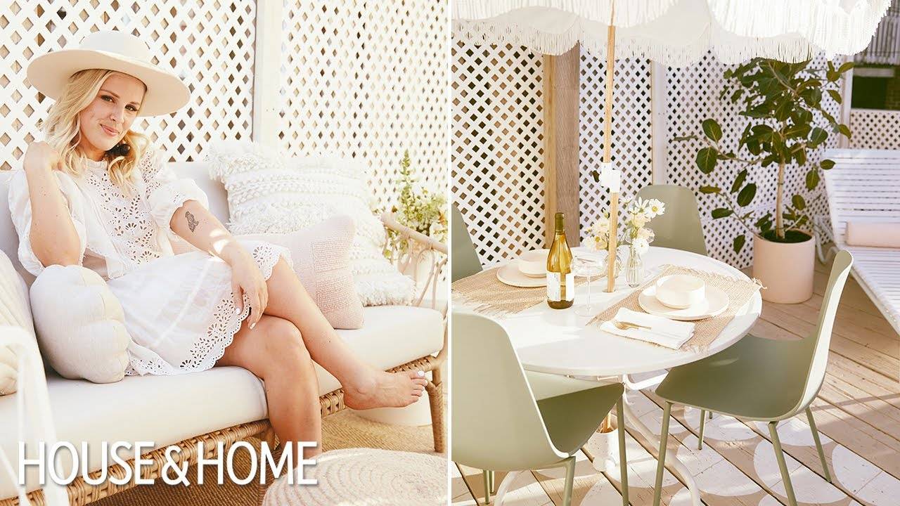 Small Rental Apartment DIY Patio Makeover: Beat the Winter Blues with California-Cool Vibes