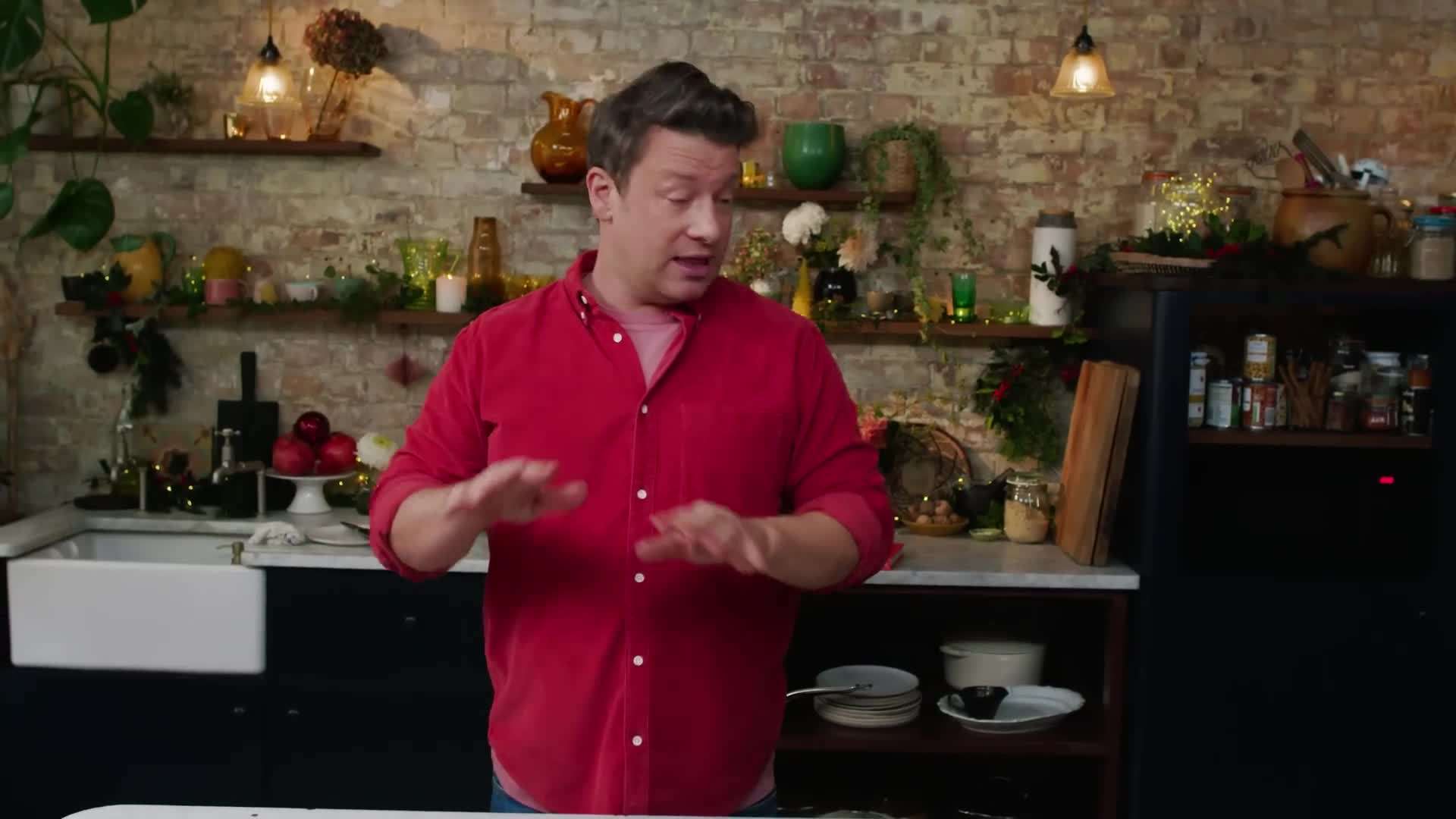 Garnishing the dish with fresh parsley