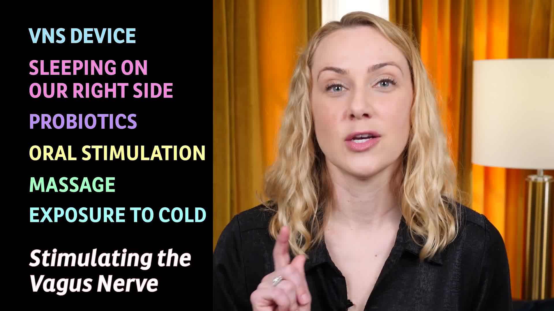 Image showing the connection between deep breathing and vagal tone