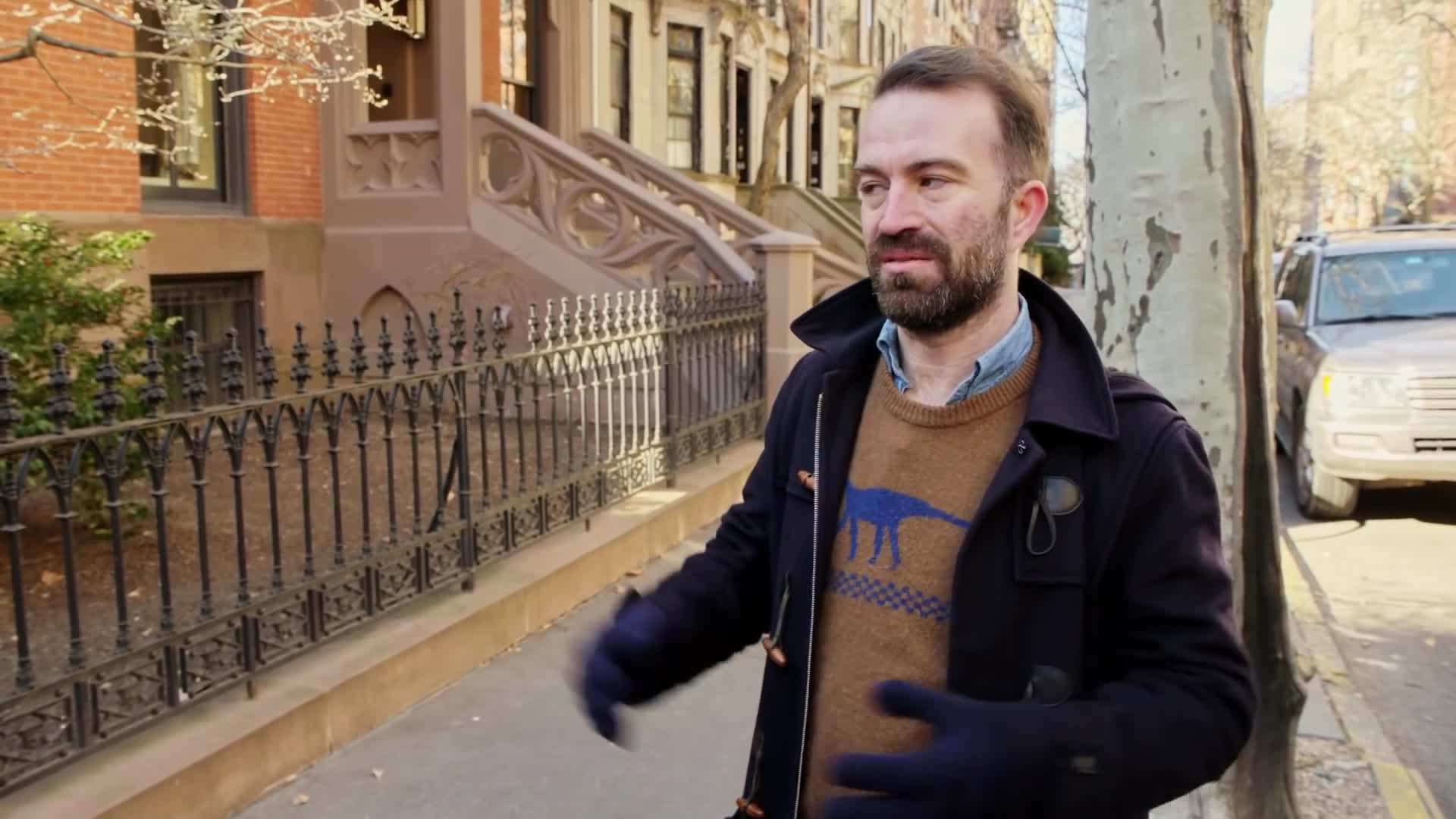 Landmarked Brownstone with Ornate Front Door