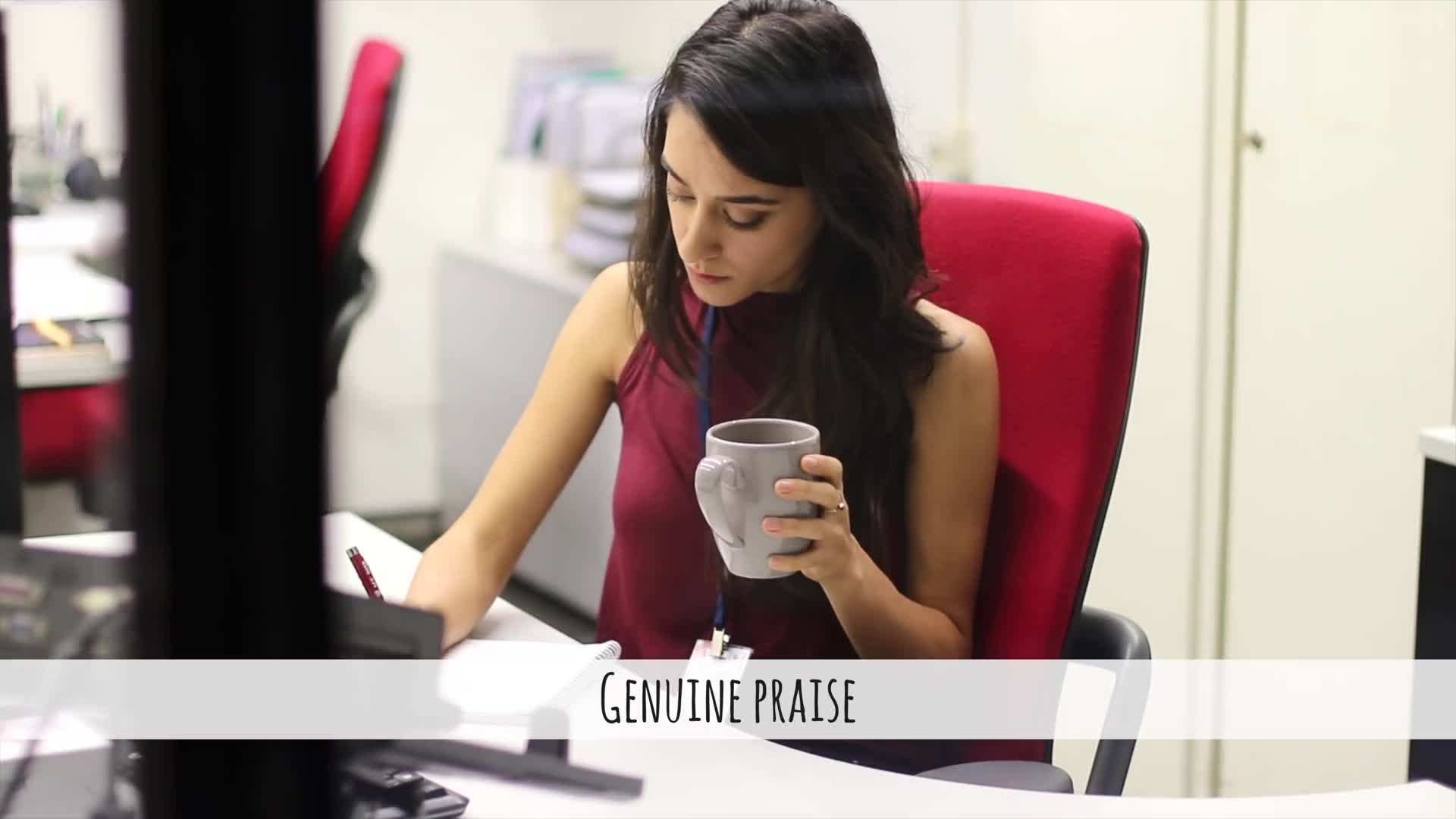 Image of a person giving a presentation