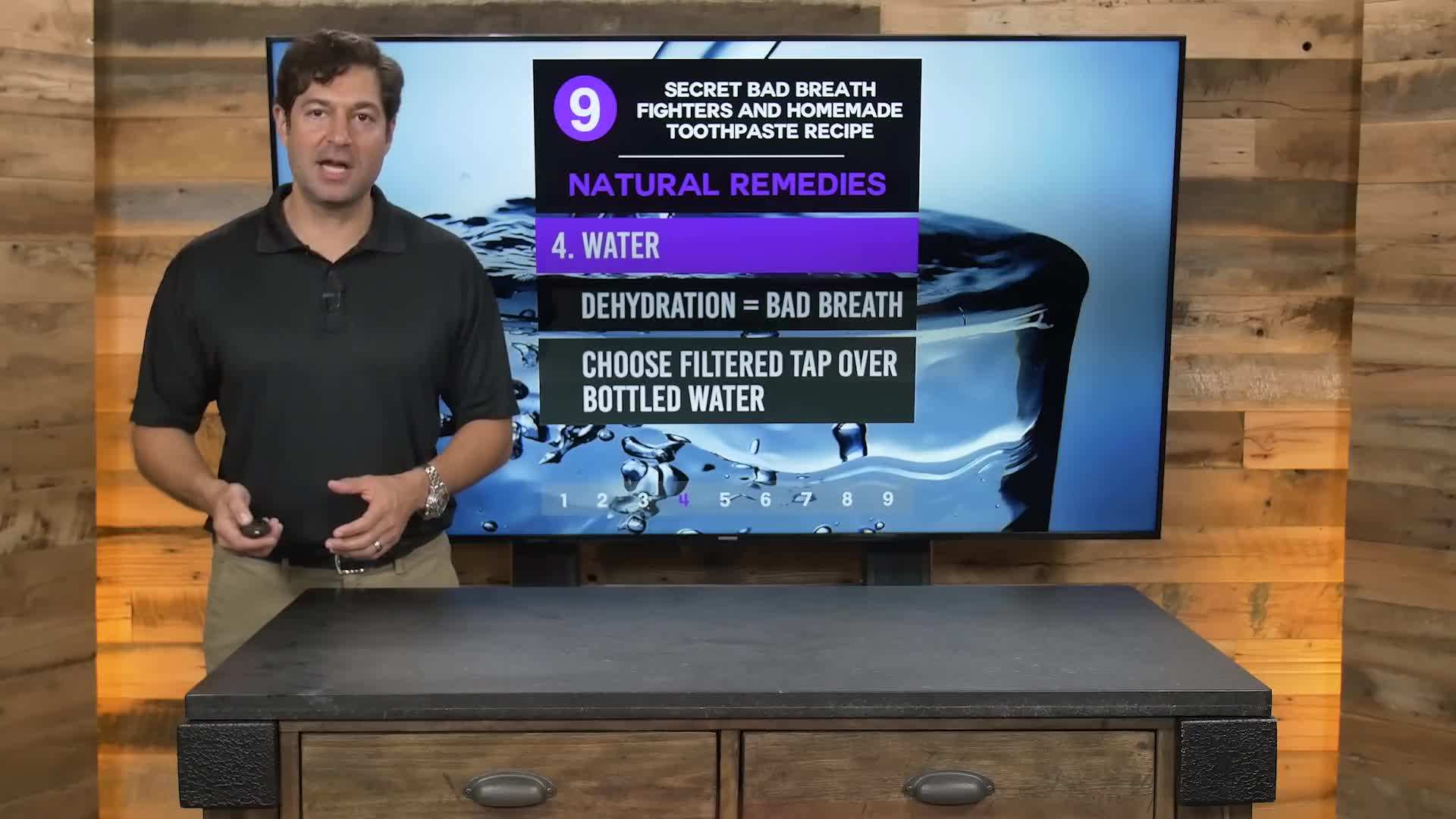 Illustration of a person visiting the dentist