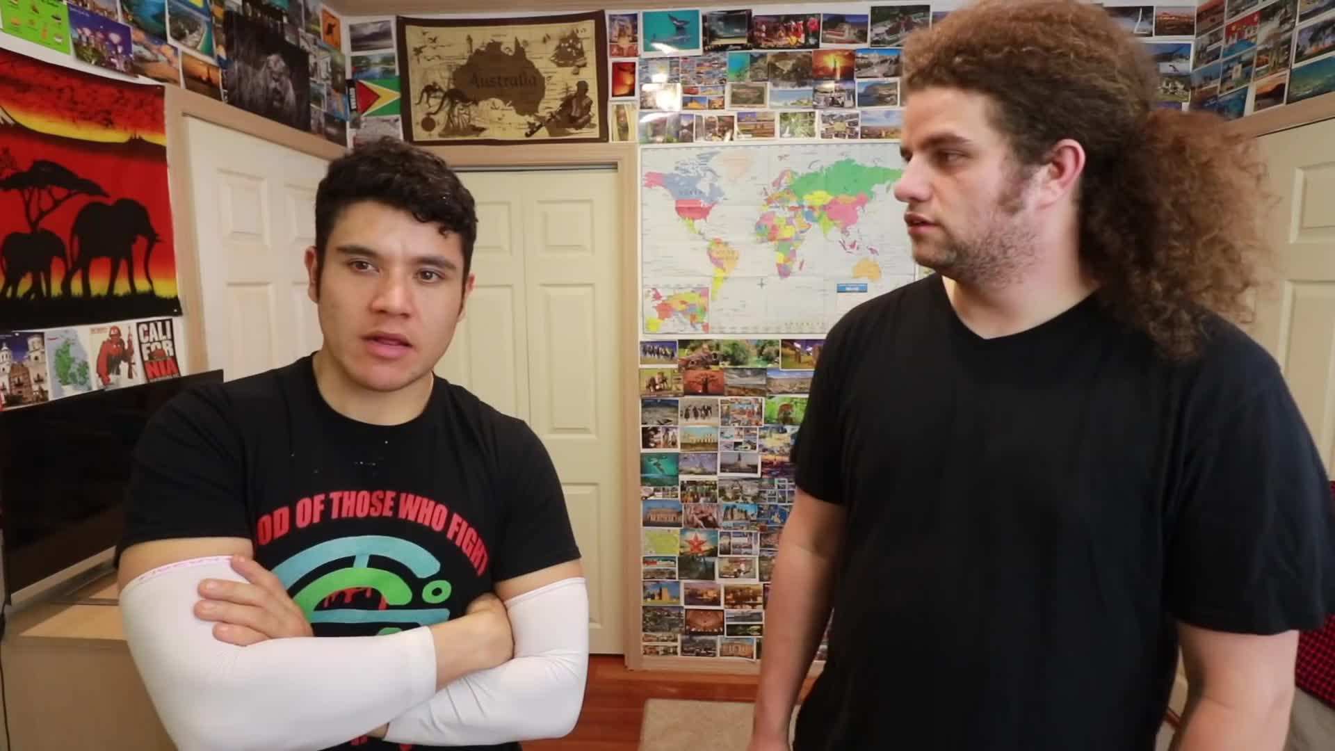 Ensiferum performing with folk instruments