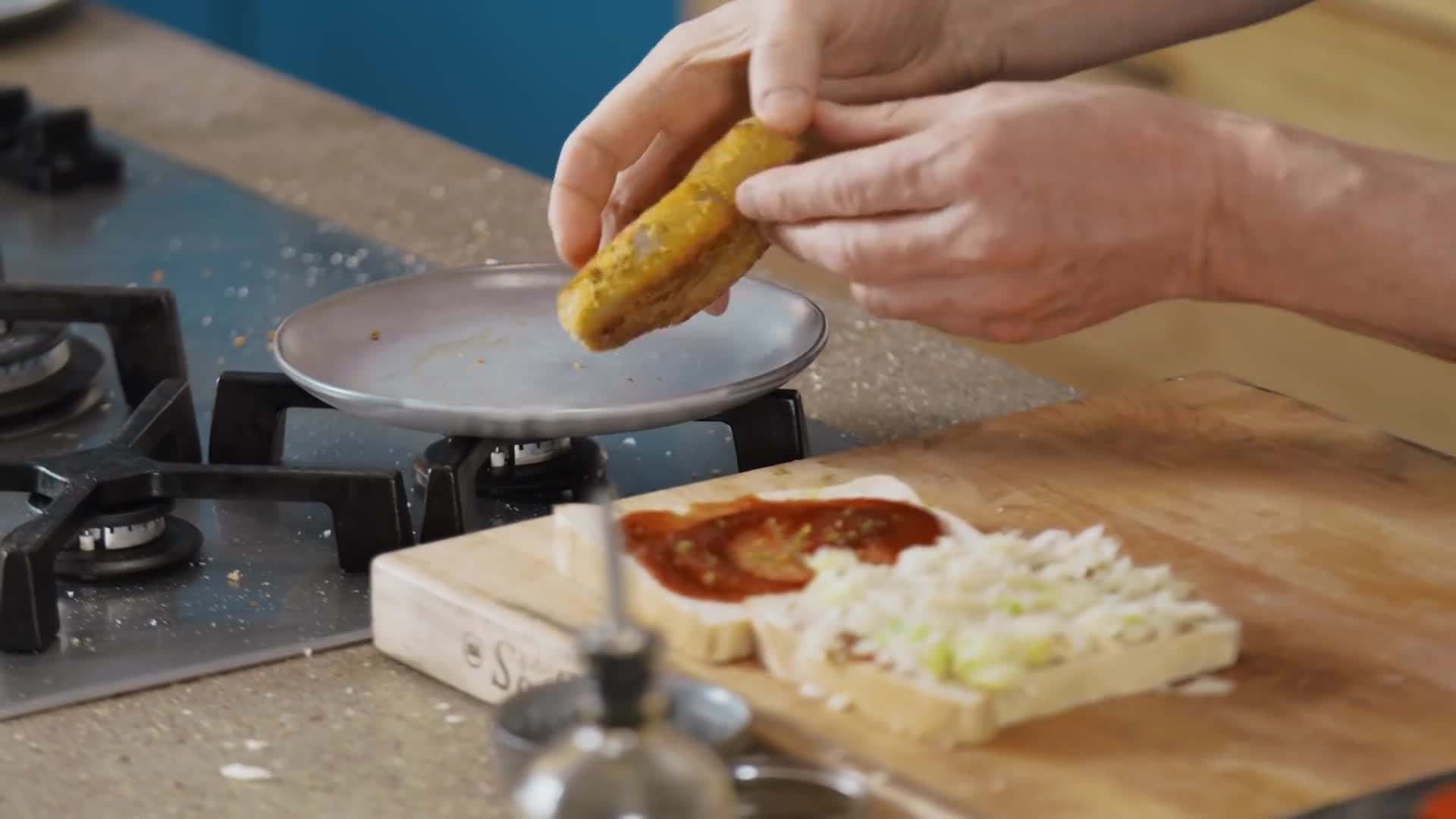 Finished Tuna Katsu Sandwich