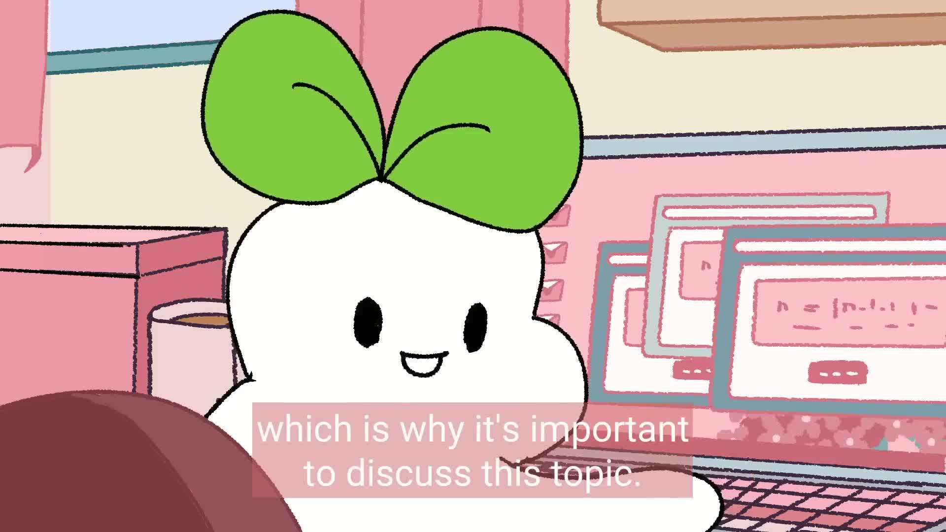 Illustration of a person deep in thought, representing sexual fantasies