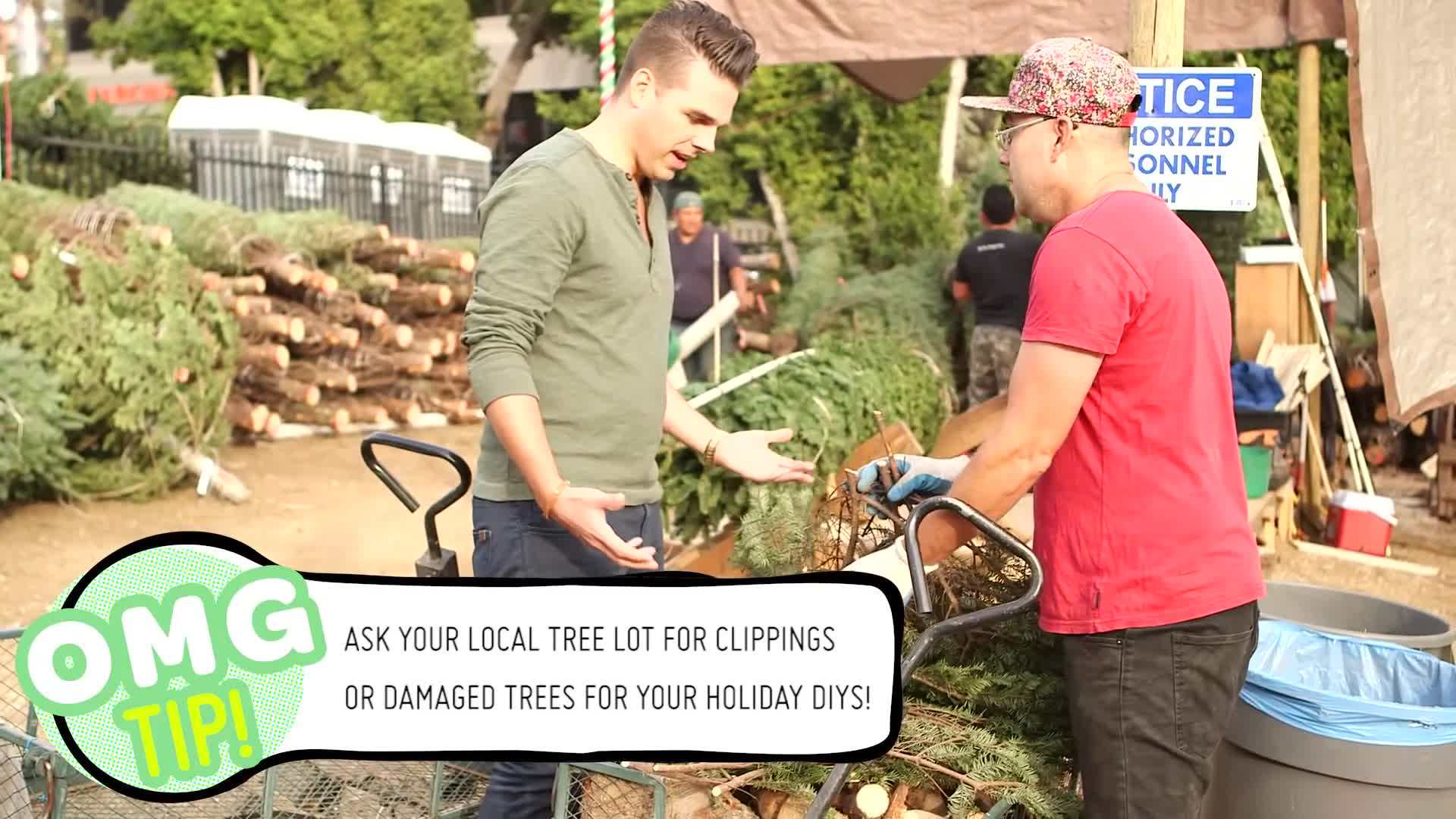 DIY ornaments made with colorful buttons and ribbons