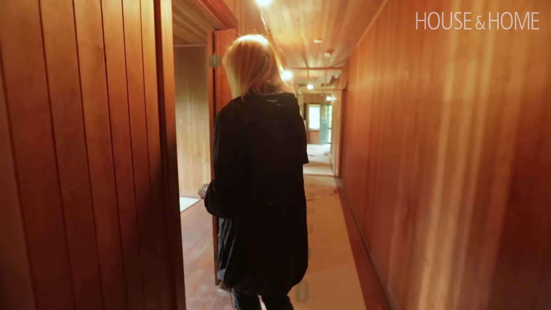 Architectural sketch of the redesigned space