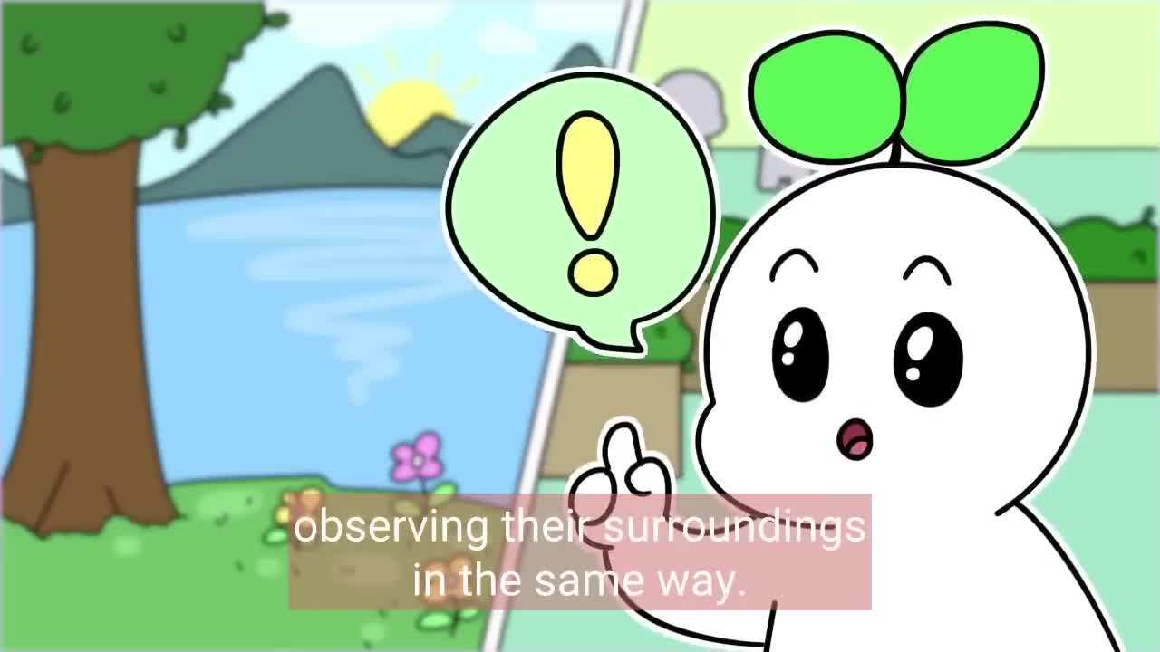 Introvert enjoying a peaceful moment of solitude