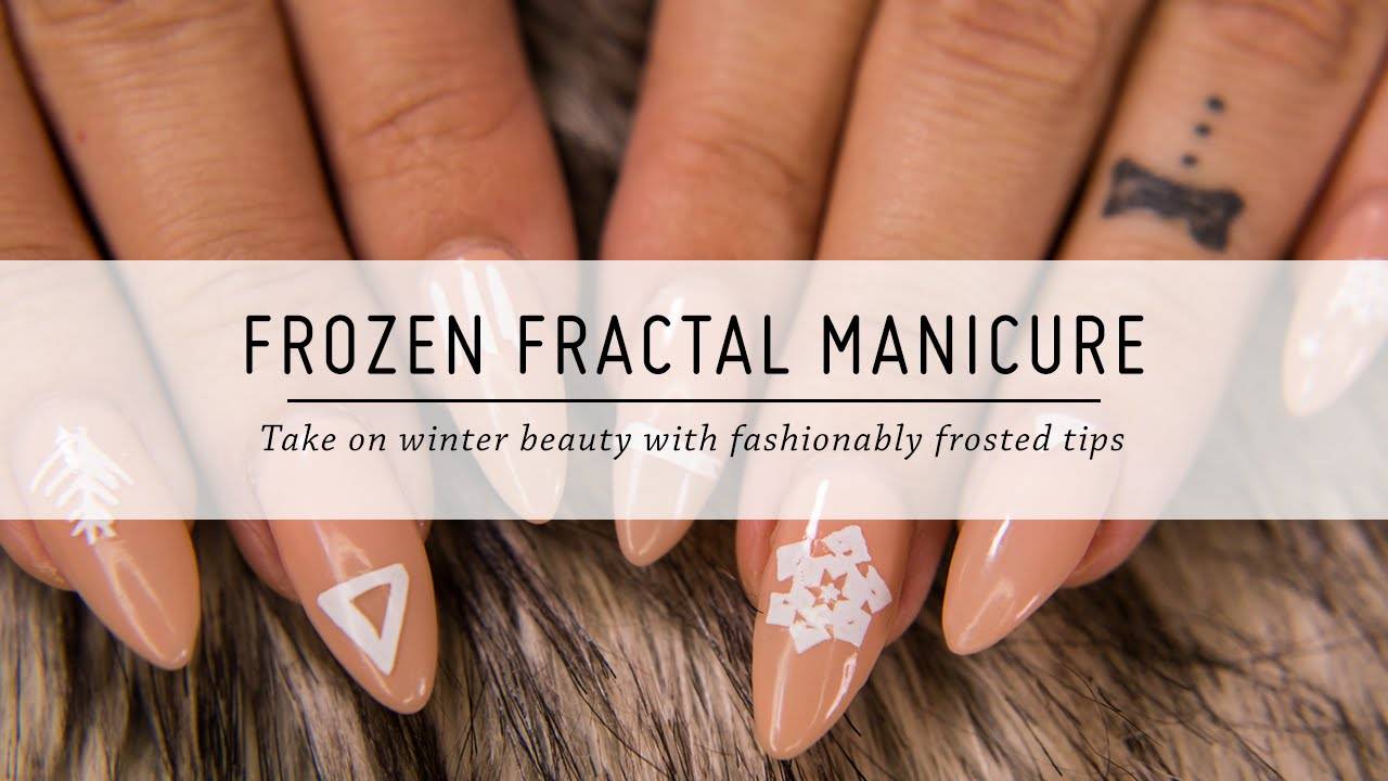 DIY Frozen Fractal Manicure Tutorial | Nail Art Guide | Mr Kate