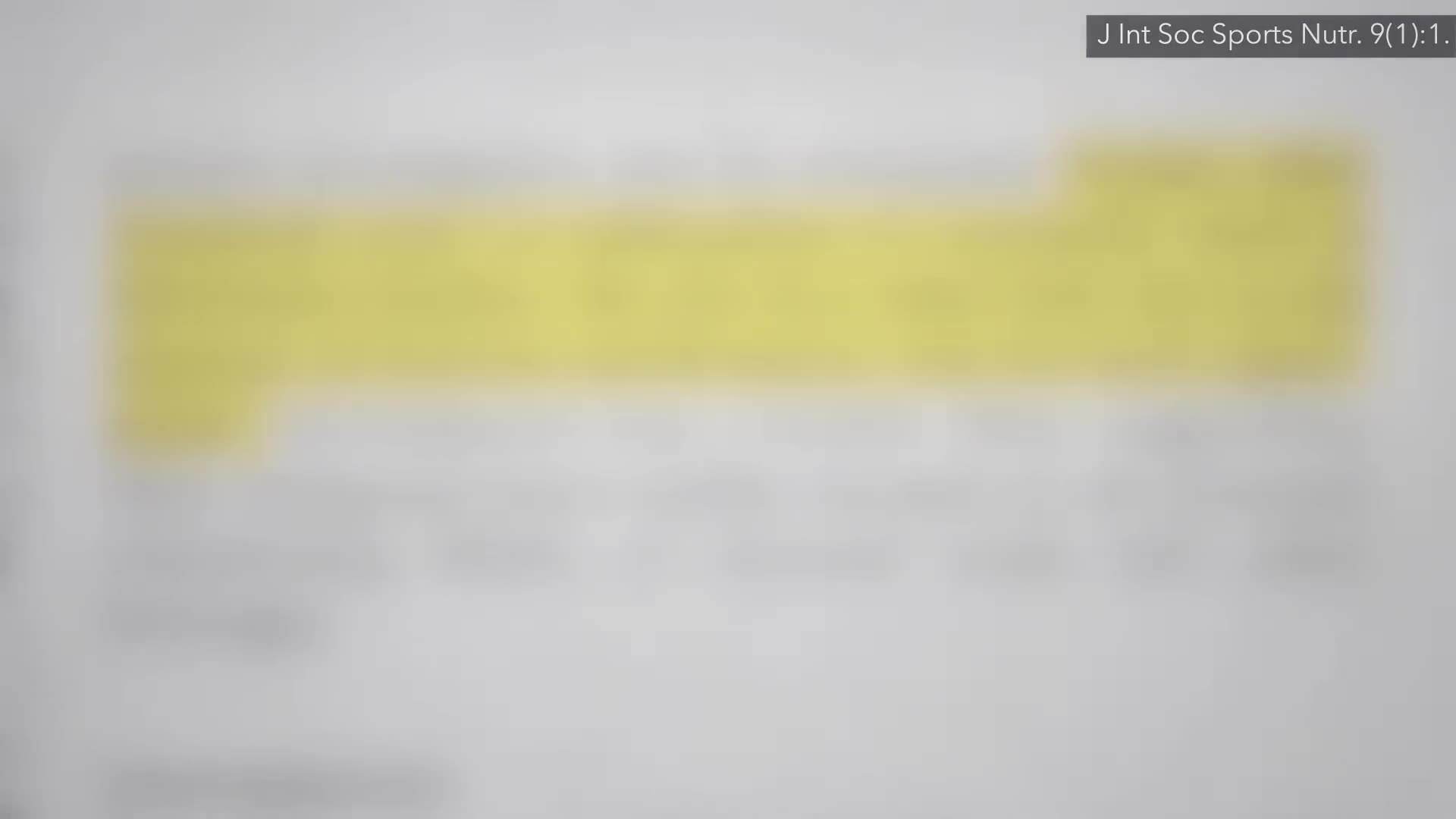 Sports drink being consumed during a workout