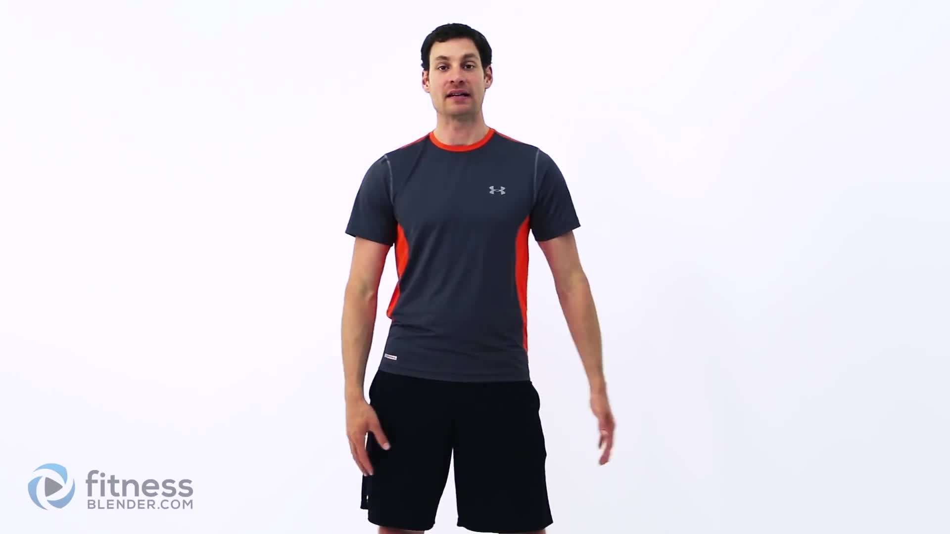 Sample Illustration Title: Bodyweight HIIT Exercise