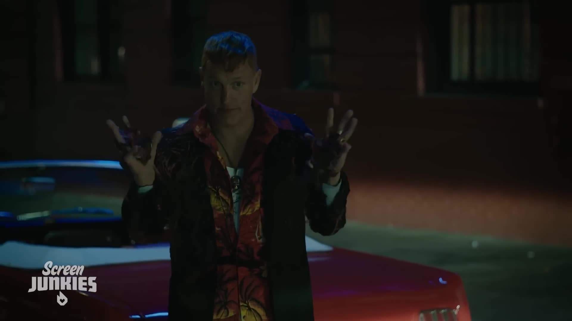 Cletus Kasady transforming into Carnage