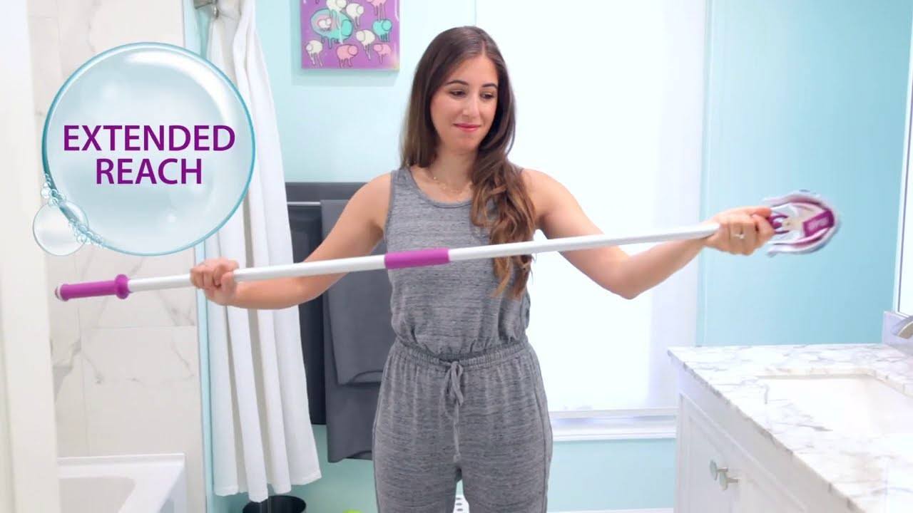 The Many Uses Of A Mop | Clean Walls, Showers & More!