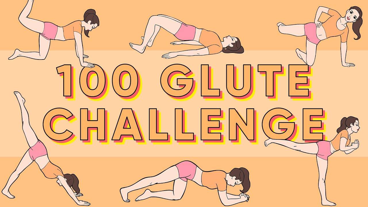 The 100 Glute Challenge: A Journey to Stronger Glutes