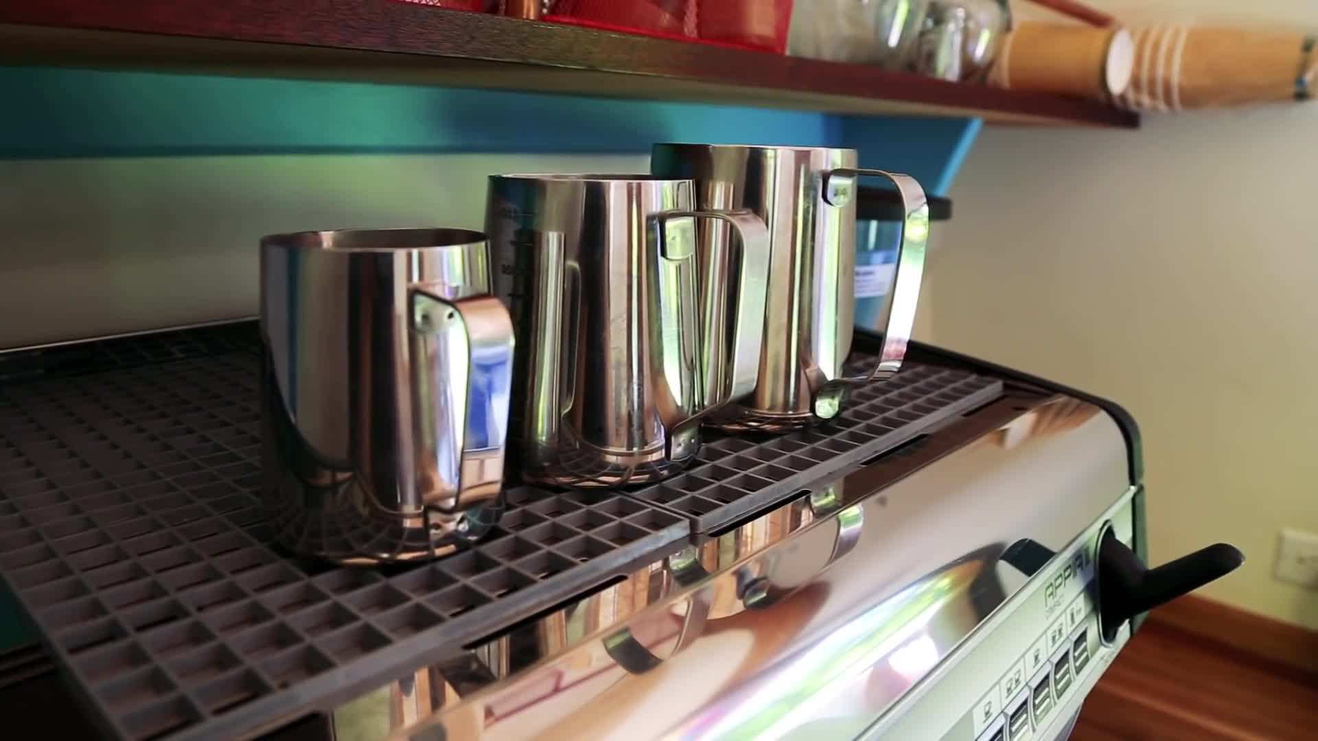 Unique design elements of the cafe