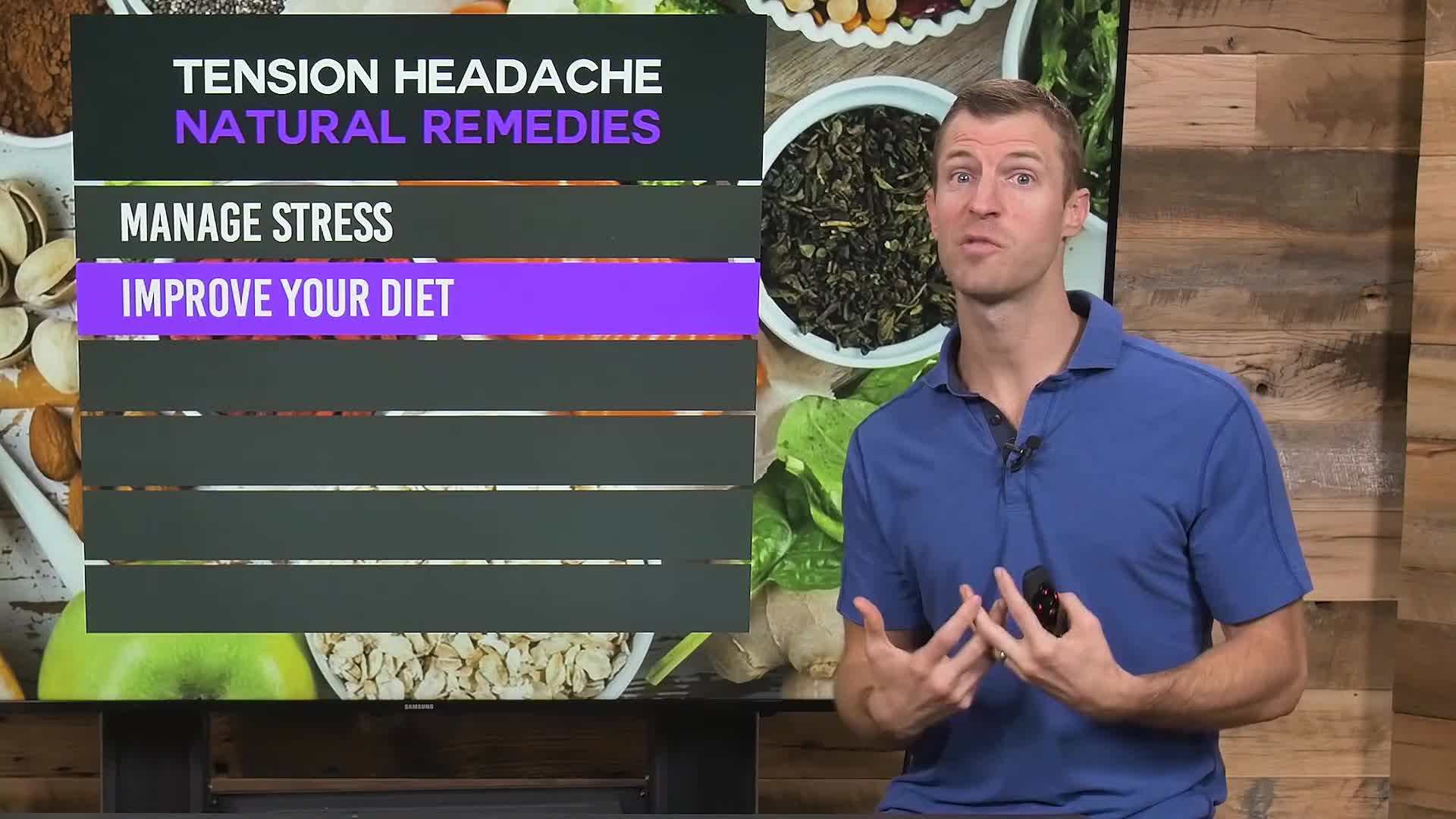 Visualization of relaxation techniques, such as deep breathing and meditation