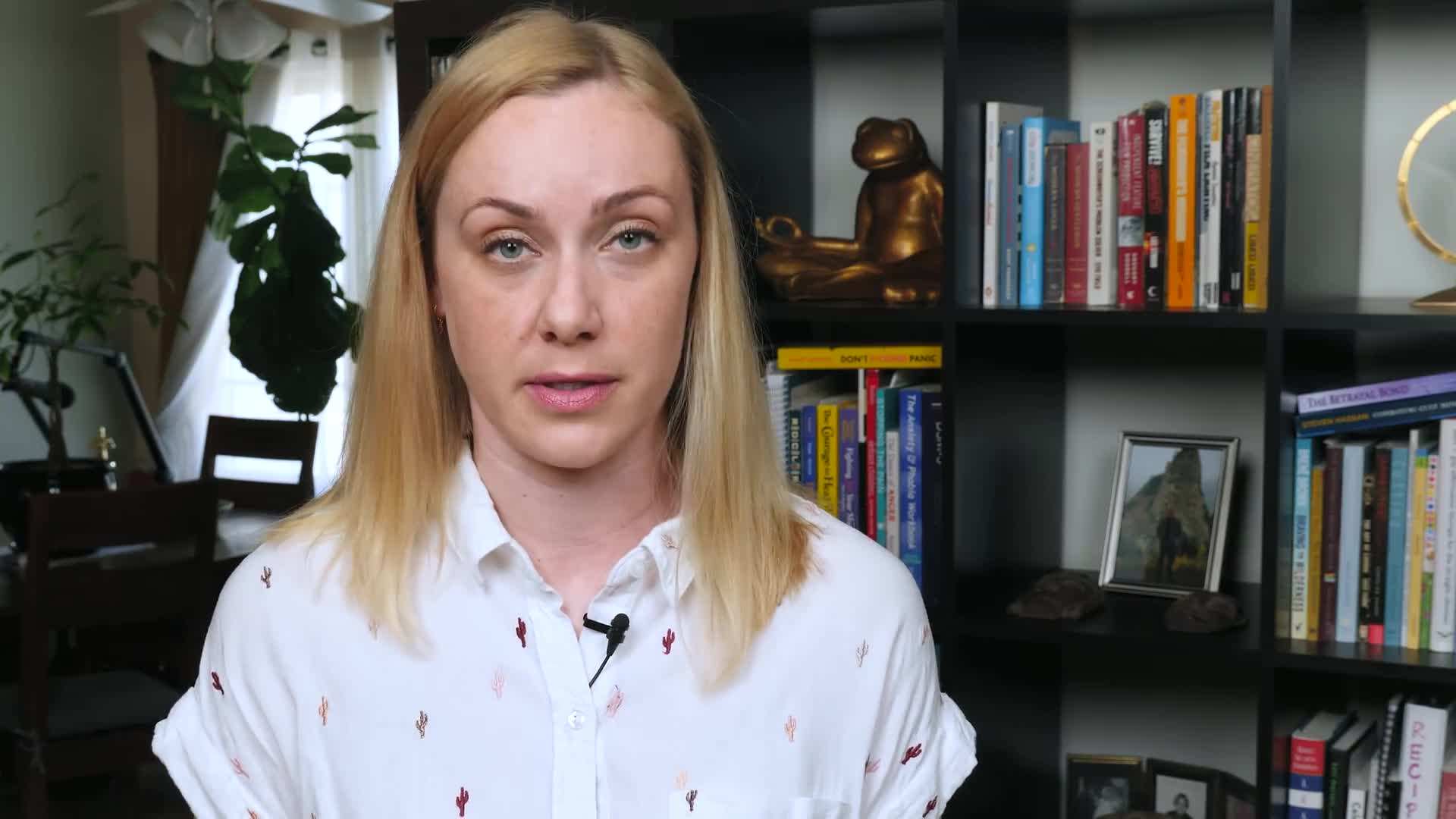 A person struggling to differentiate fantasy and reality