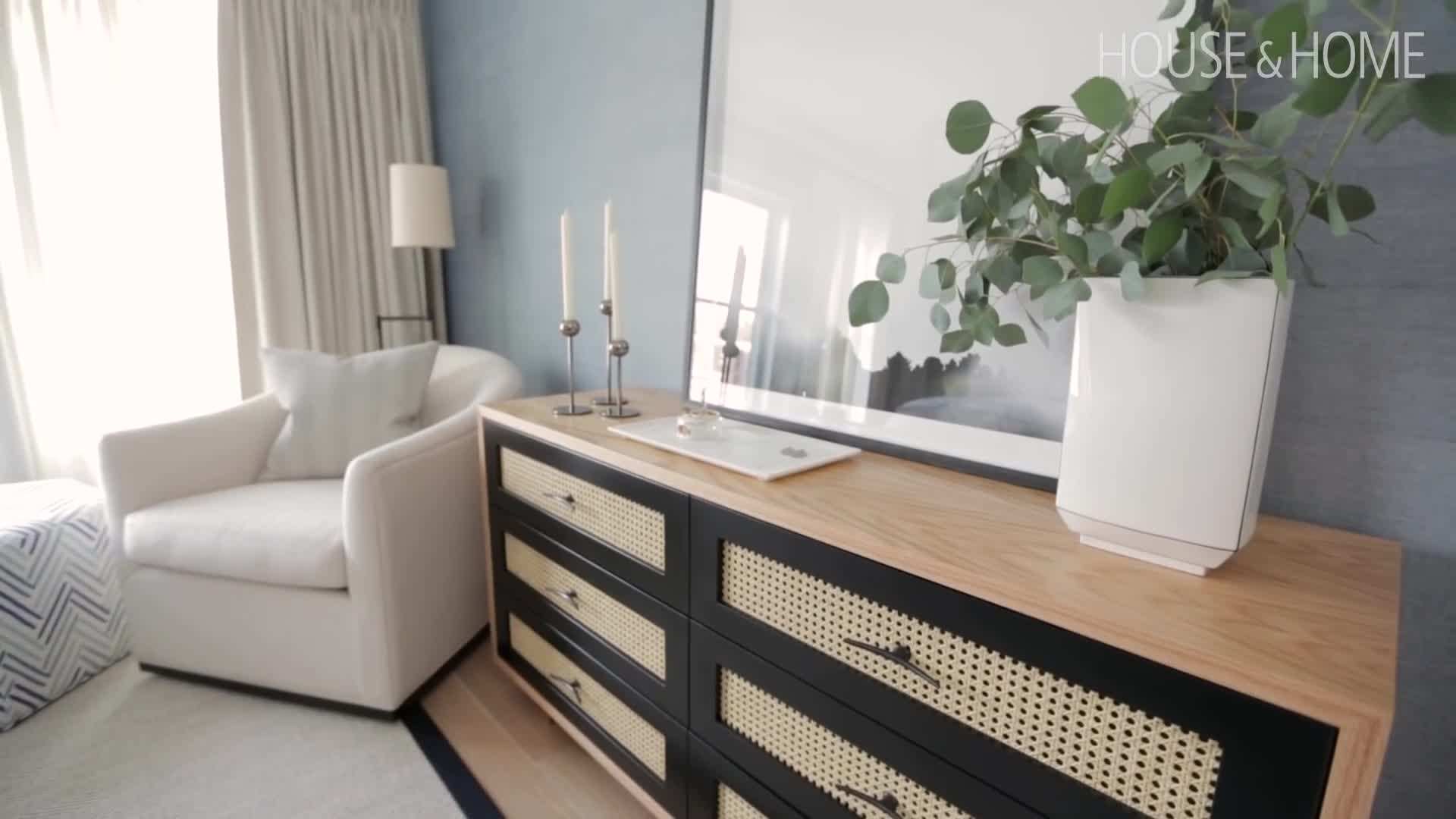 The striking church-style door adds character to the entrance