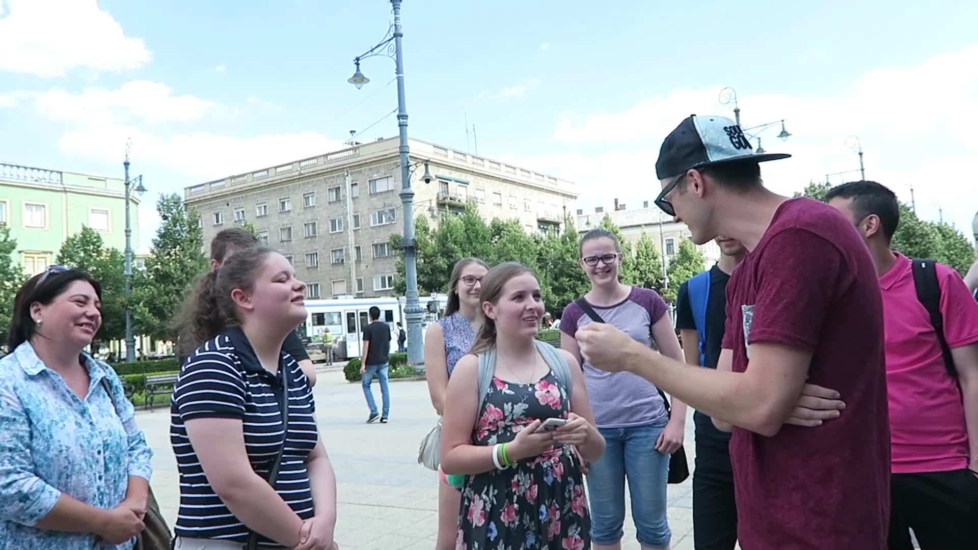 Fans eagerly waiting outside the venue