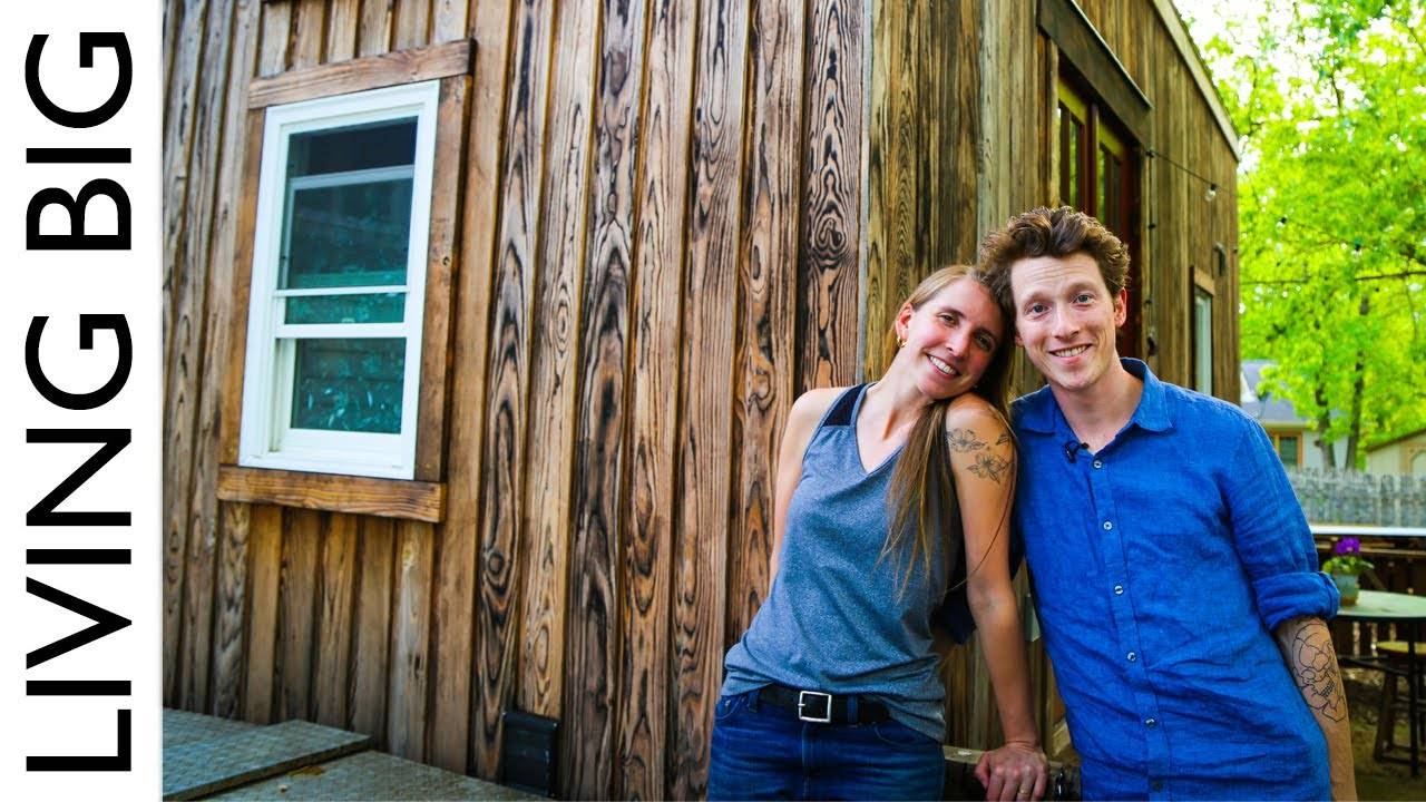 Creative Couple's Stunning Tiny House: A Budget-Friendly DIY Project