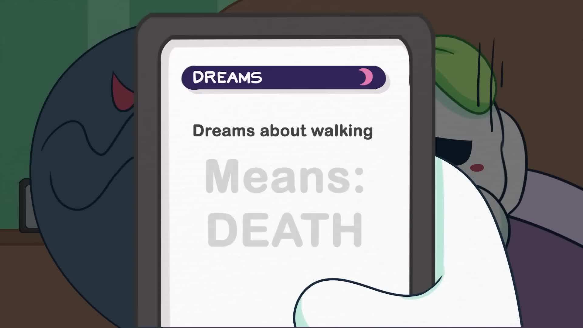 Illustration depicting avoidance behavior