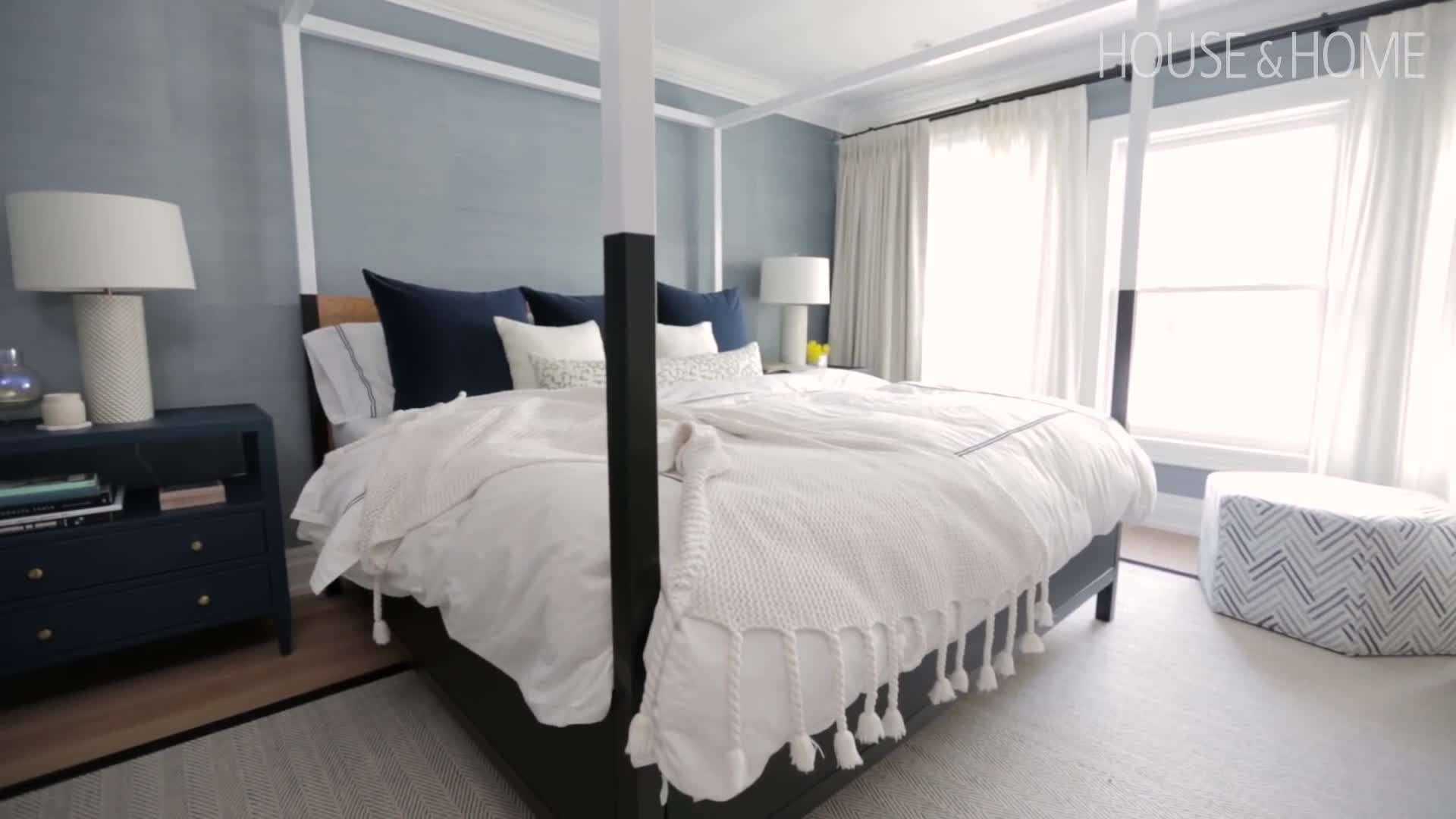 Pale blues, grays, and whites add to the serene atmosphere