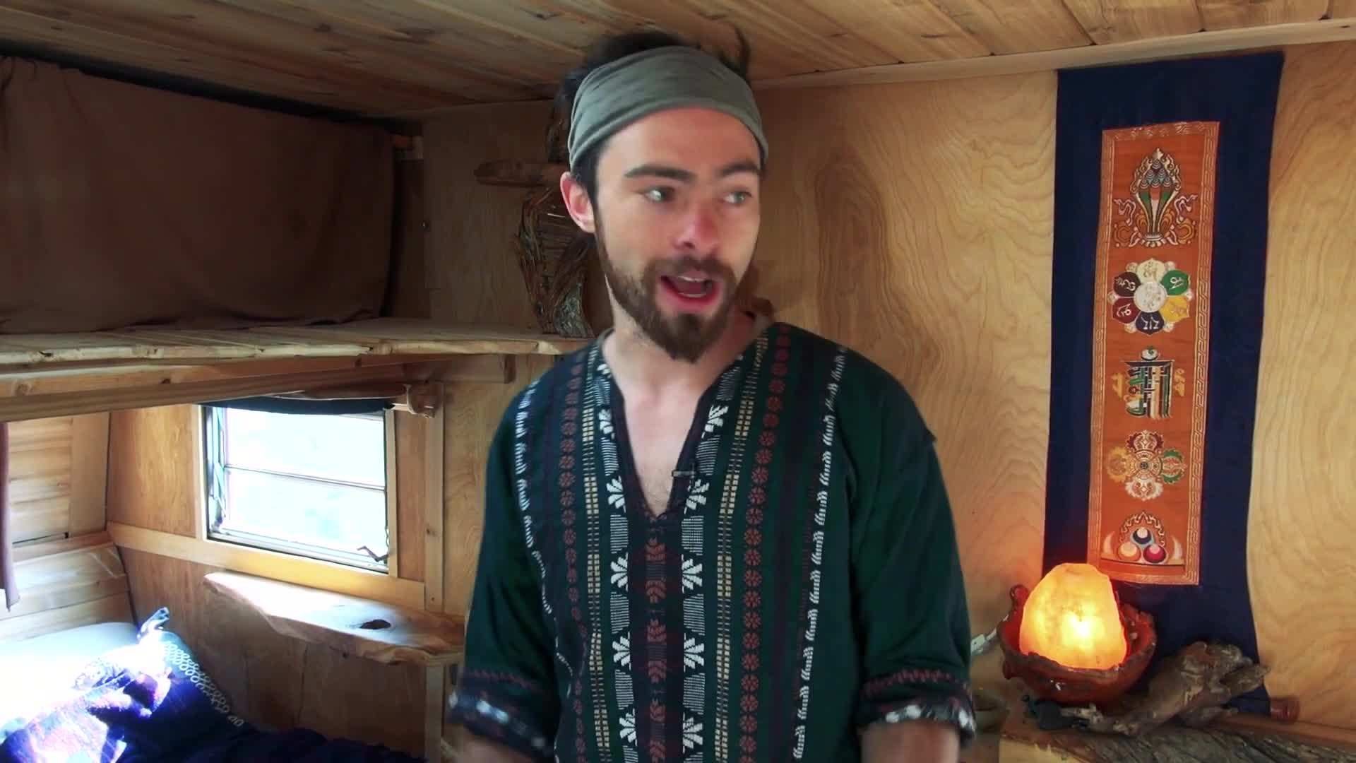 Gallery wall in the tiny house