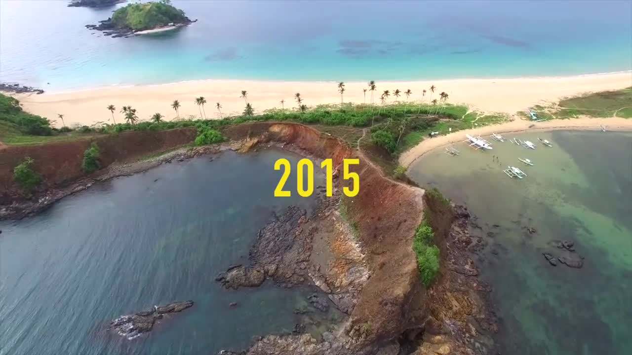 Nacpan Beach panorama