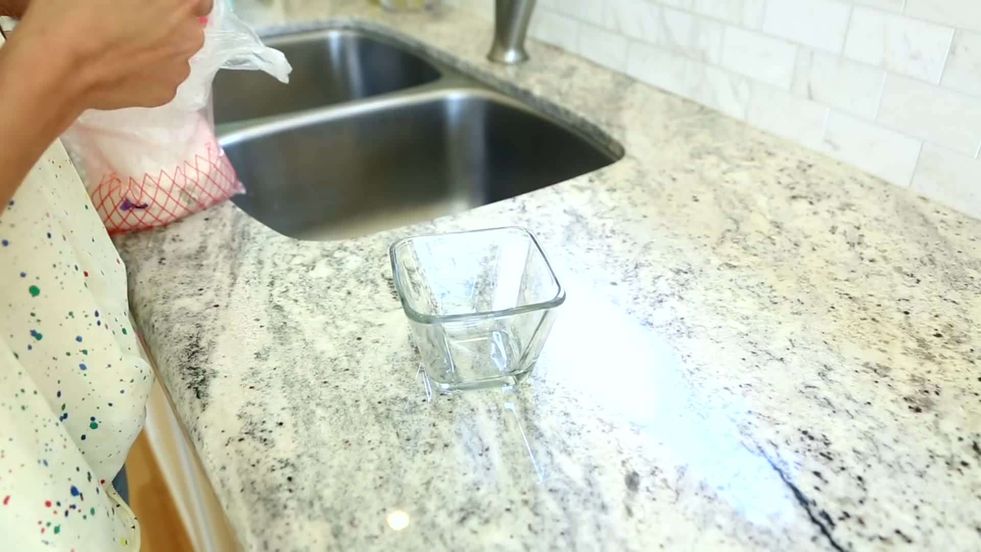 Mold growth in a washing machine