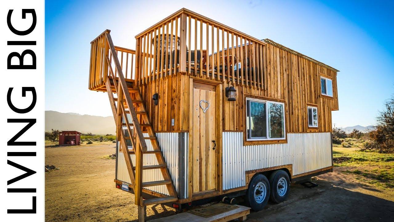 Experience the Beauty of the Mojave Desert with the Peacock Tiny House