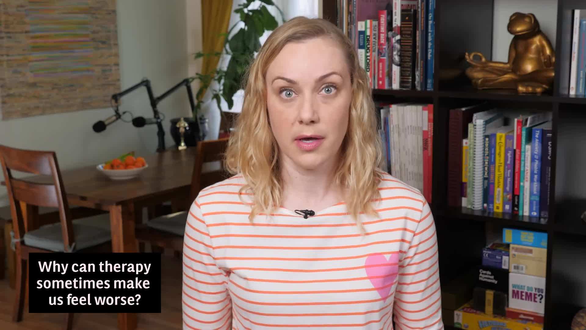 Therapy session with therapist