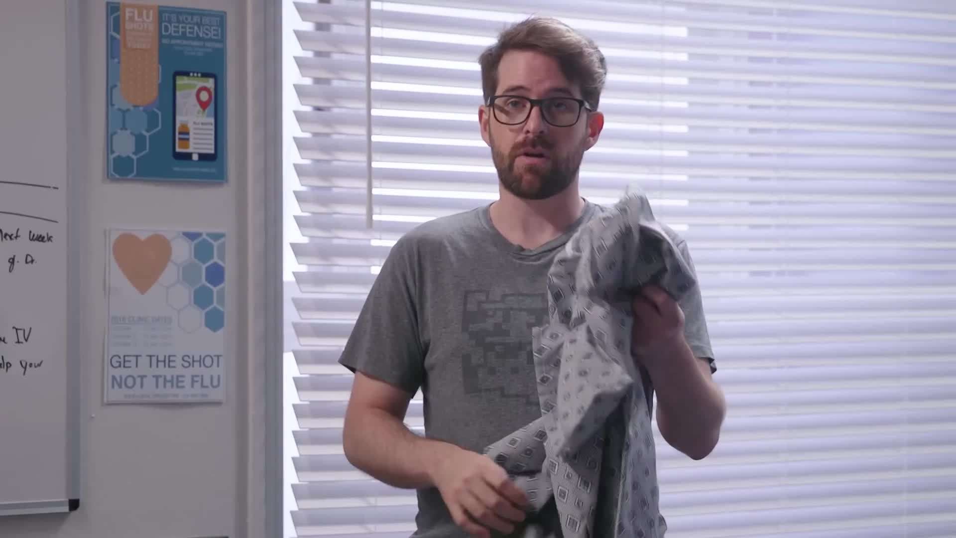 patient feeling awkward during a physical exam