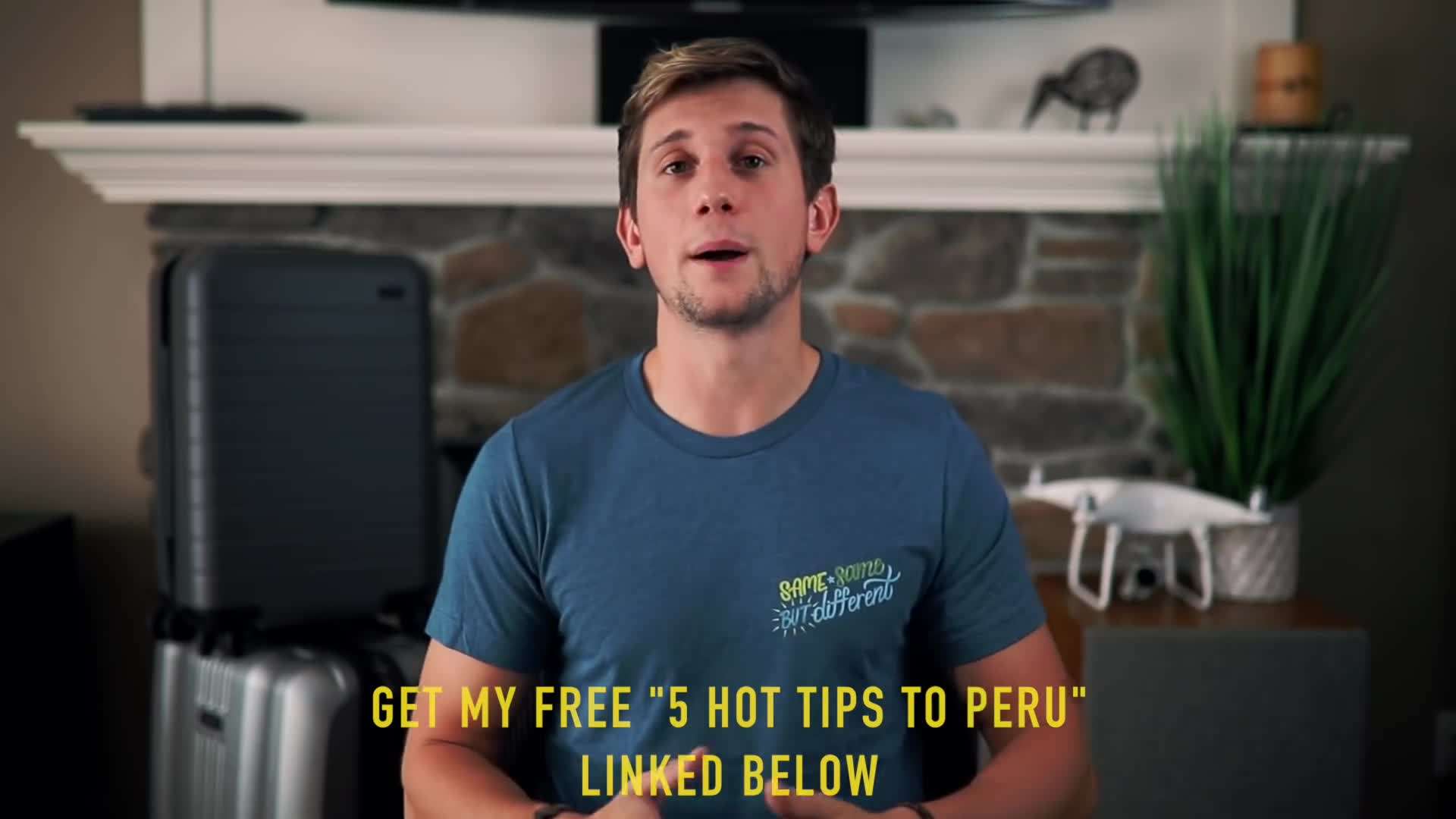 Enjoying the local Peruvian cuisine near Machu Picchu