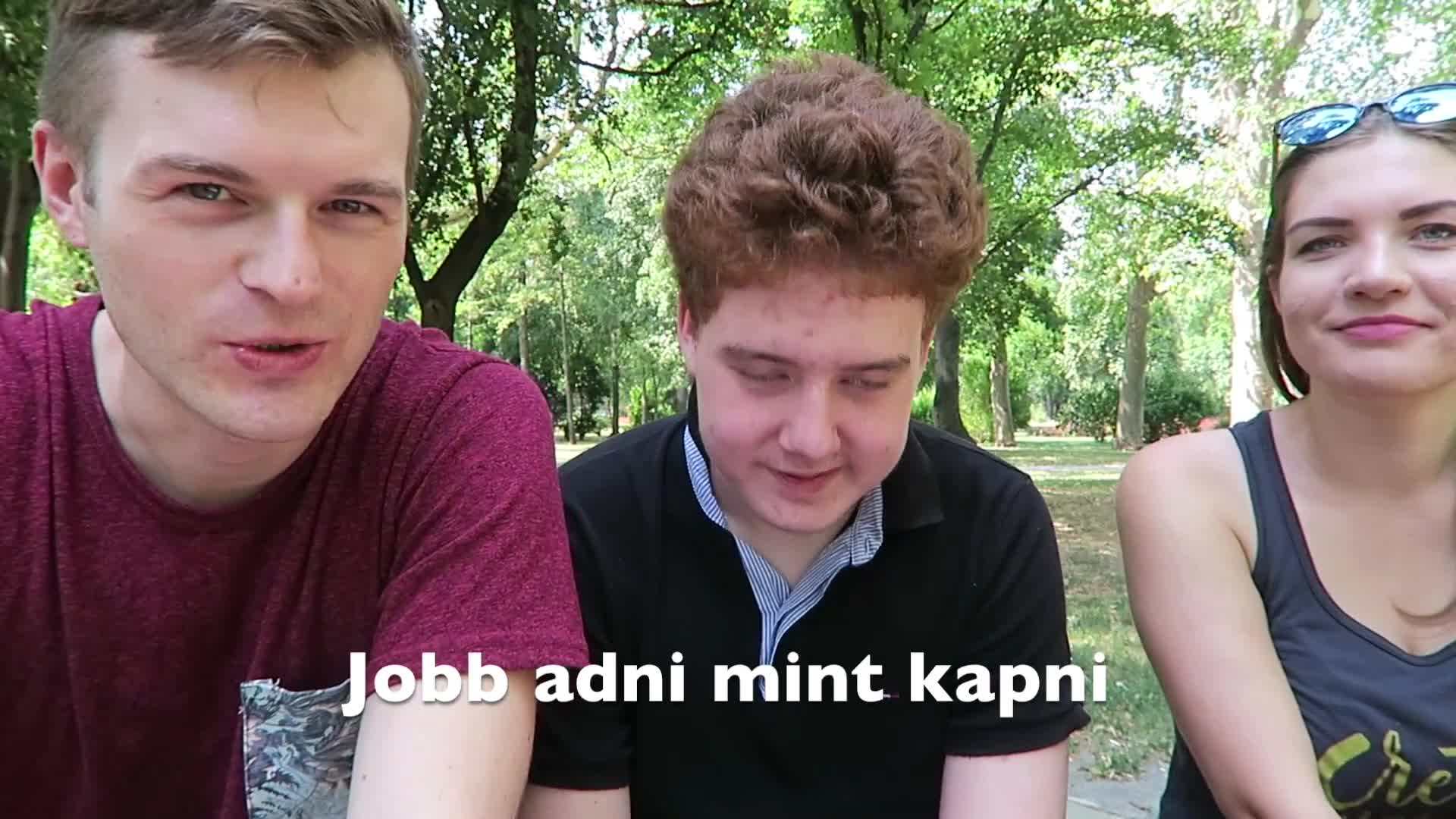 Engaging in a conversation with a local in Hungarian