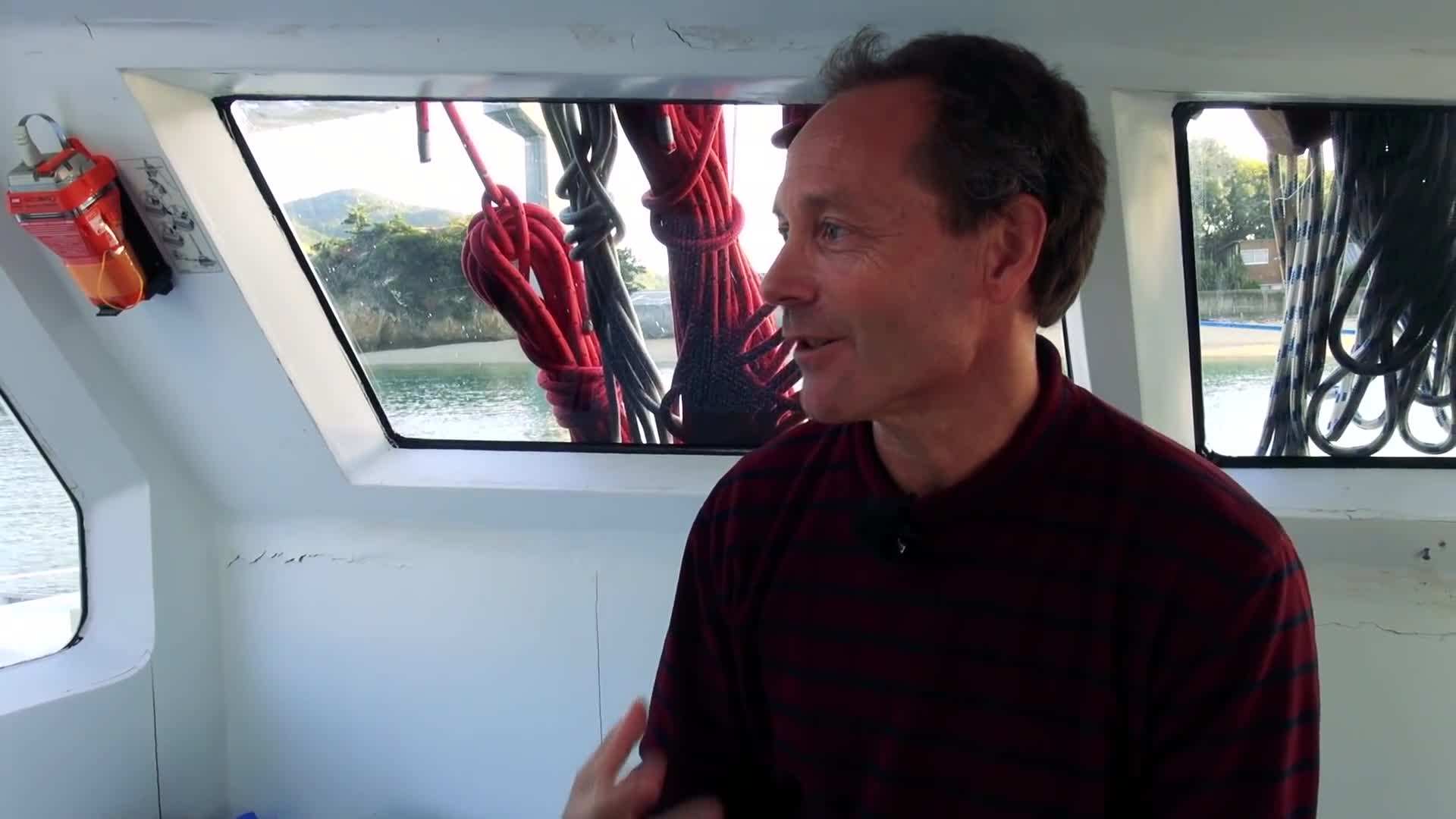 Seto Inland Sea: Sailboat surrounded by lush green islands