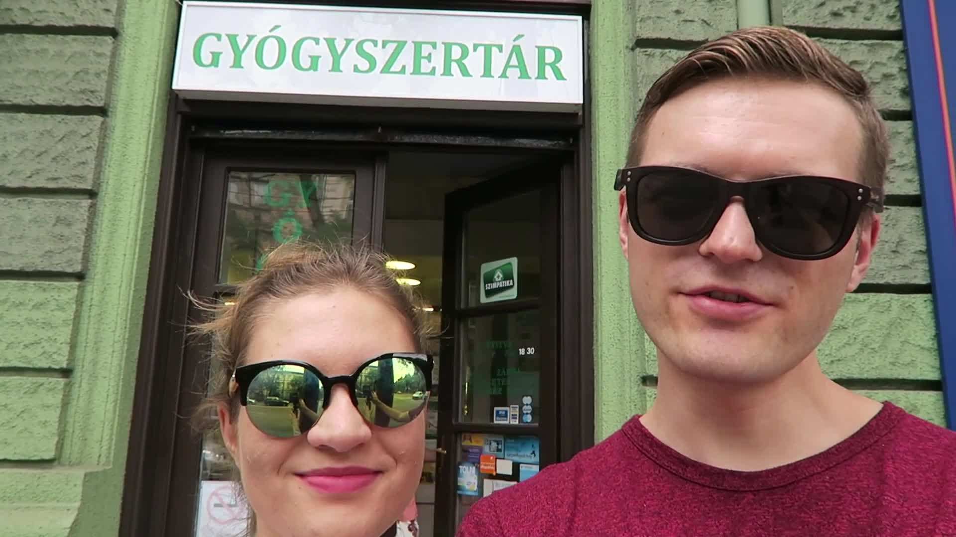 A screenshot of me teaching basic Hungarian phrases